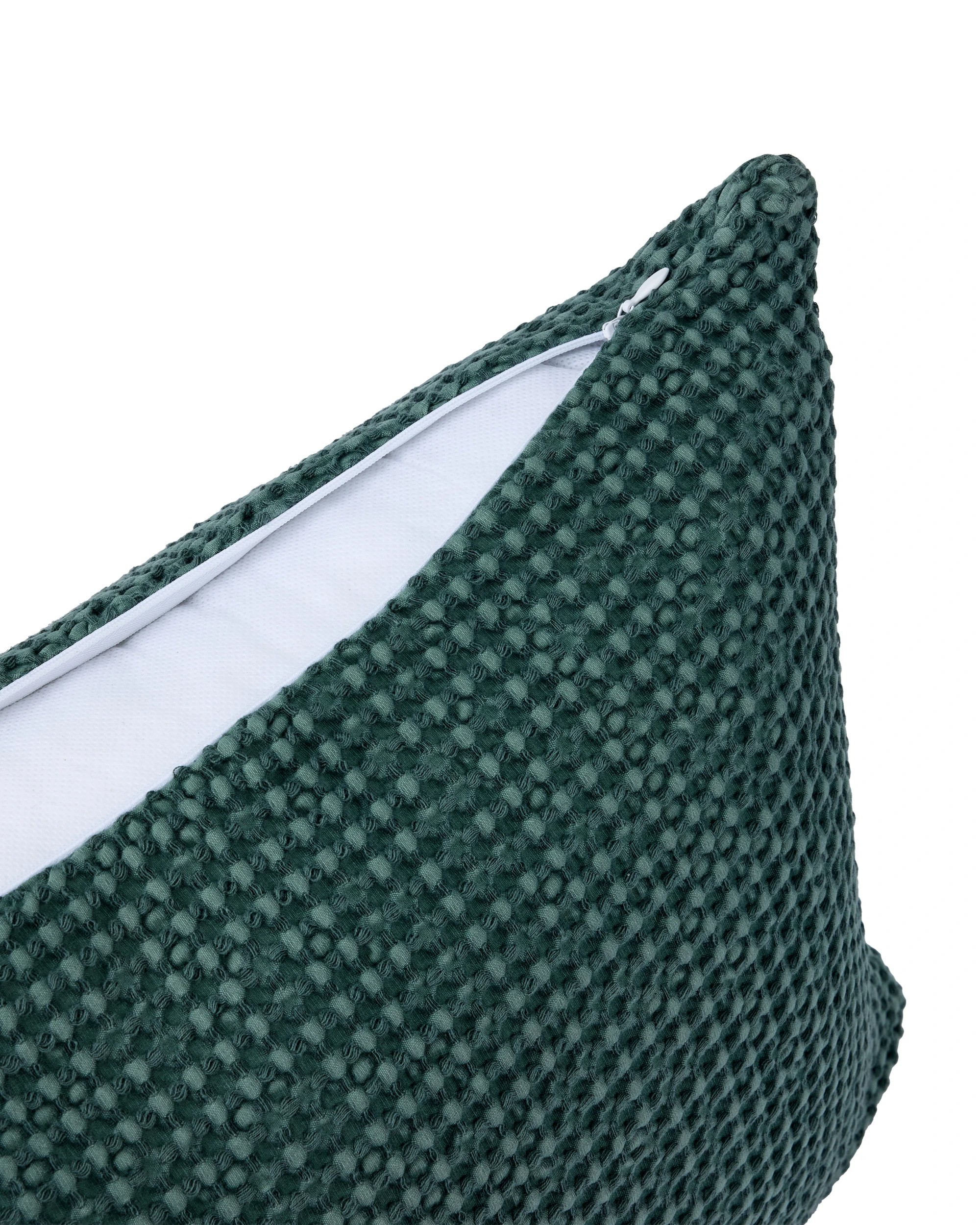 4 Waffle Cushion - Teal, 4 of 4