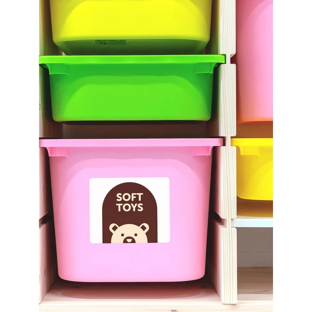 4 Avery 2UP A5 Laser Removable Storage Labels 10 Pack, 4 of 5