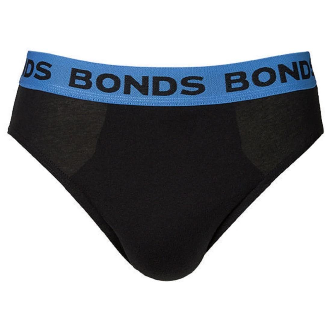 3 Bonds 5 Pack Hipster Briefs; Style: M8dmtx BLACK/COLOURED, 3 of 6