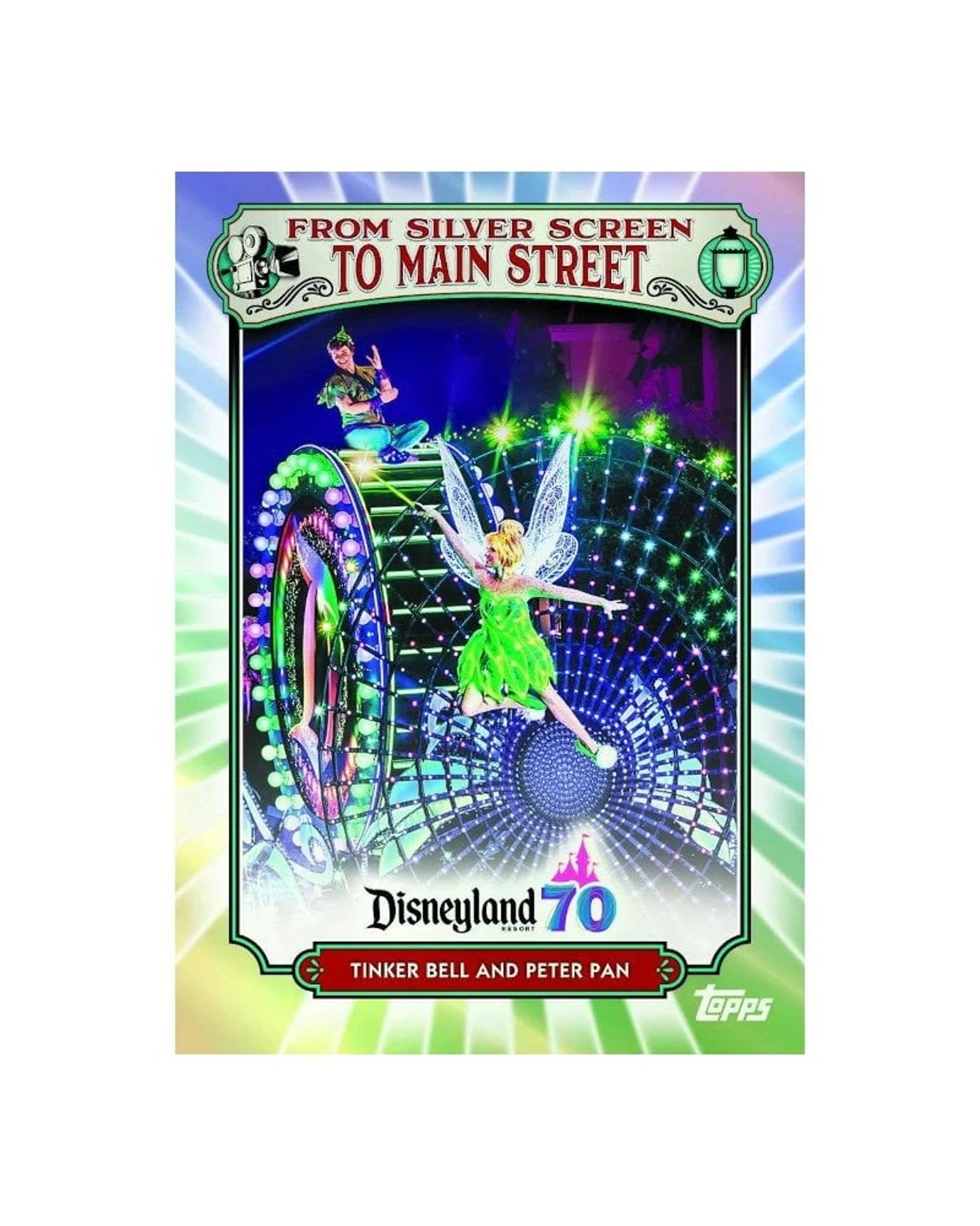 4 Topps Disney Disneyland 70th Anniversary 2025 Hobby Pack, 4 of 10