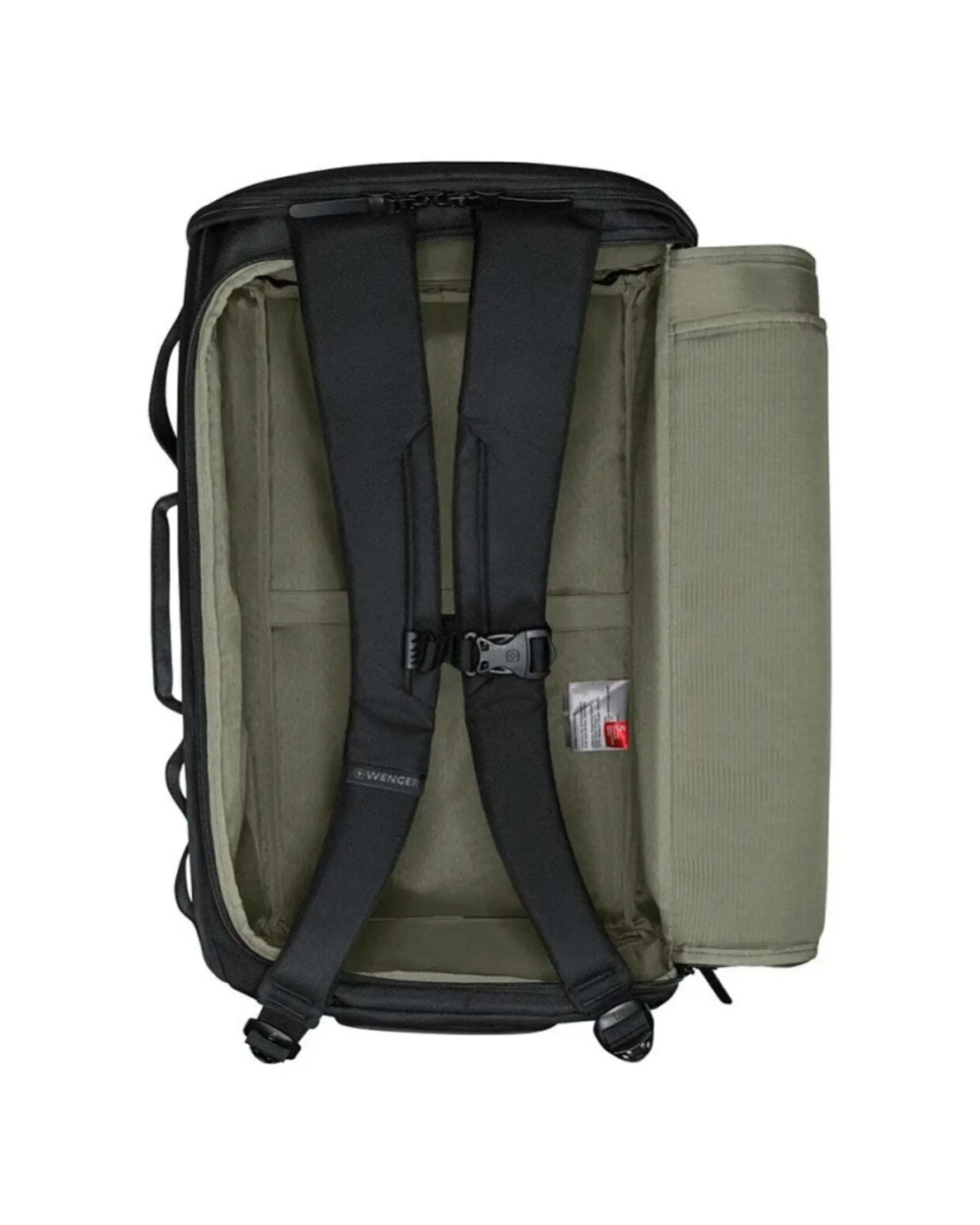 7 Wenger UrbanOne Laptop Compartment Travel Backpack Duffle Fits 15.6in - Black, 7 of 7