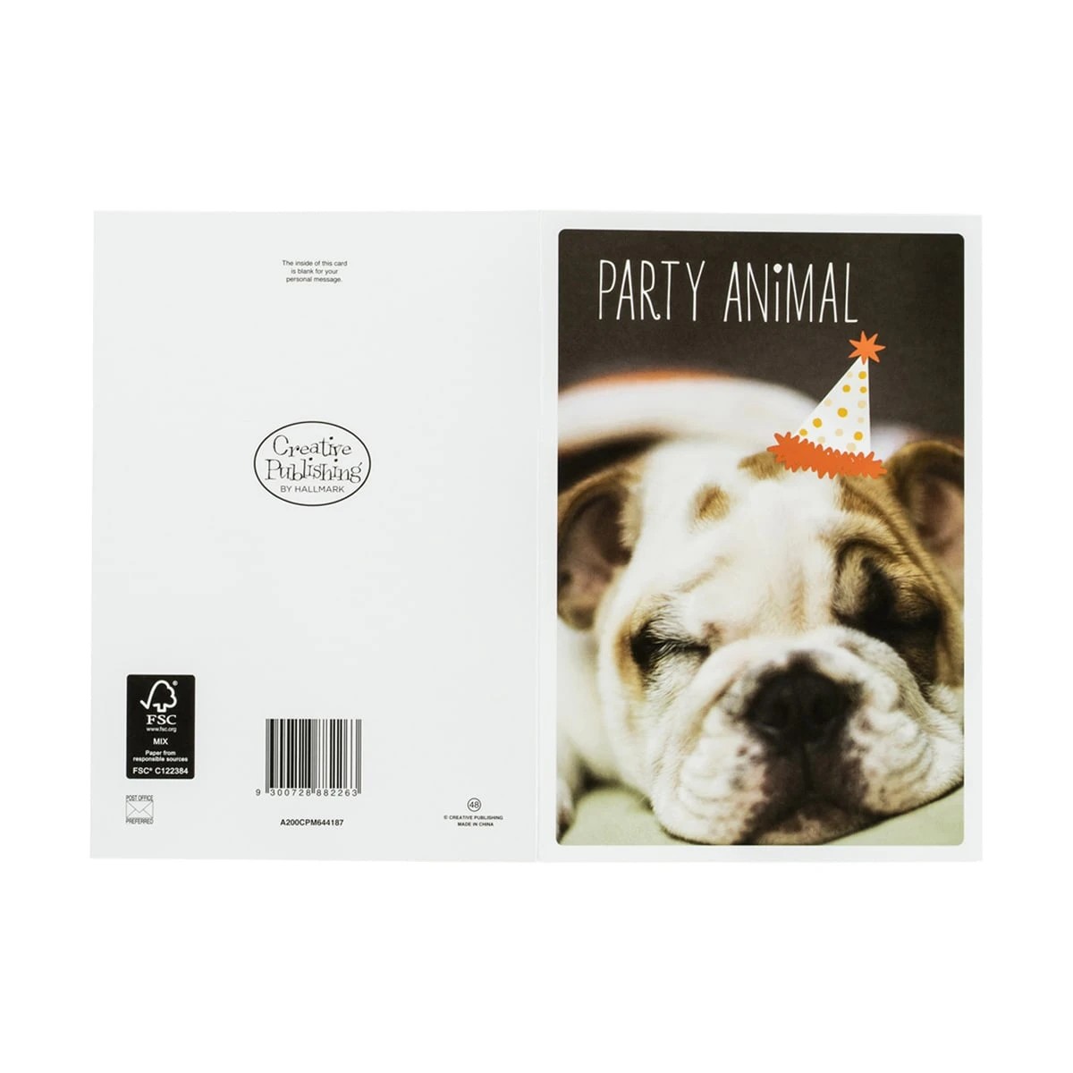 2 Party Animal Card, 2 of 2