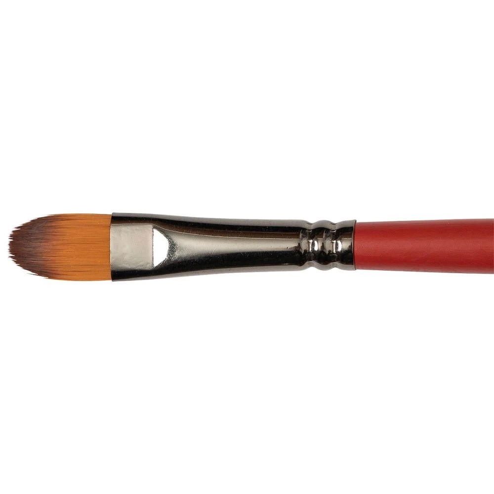 1 Born Filbert Taklon Paintbrush Size 8, 1 of 3