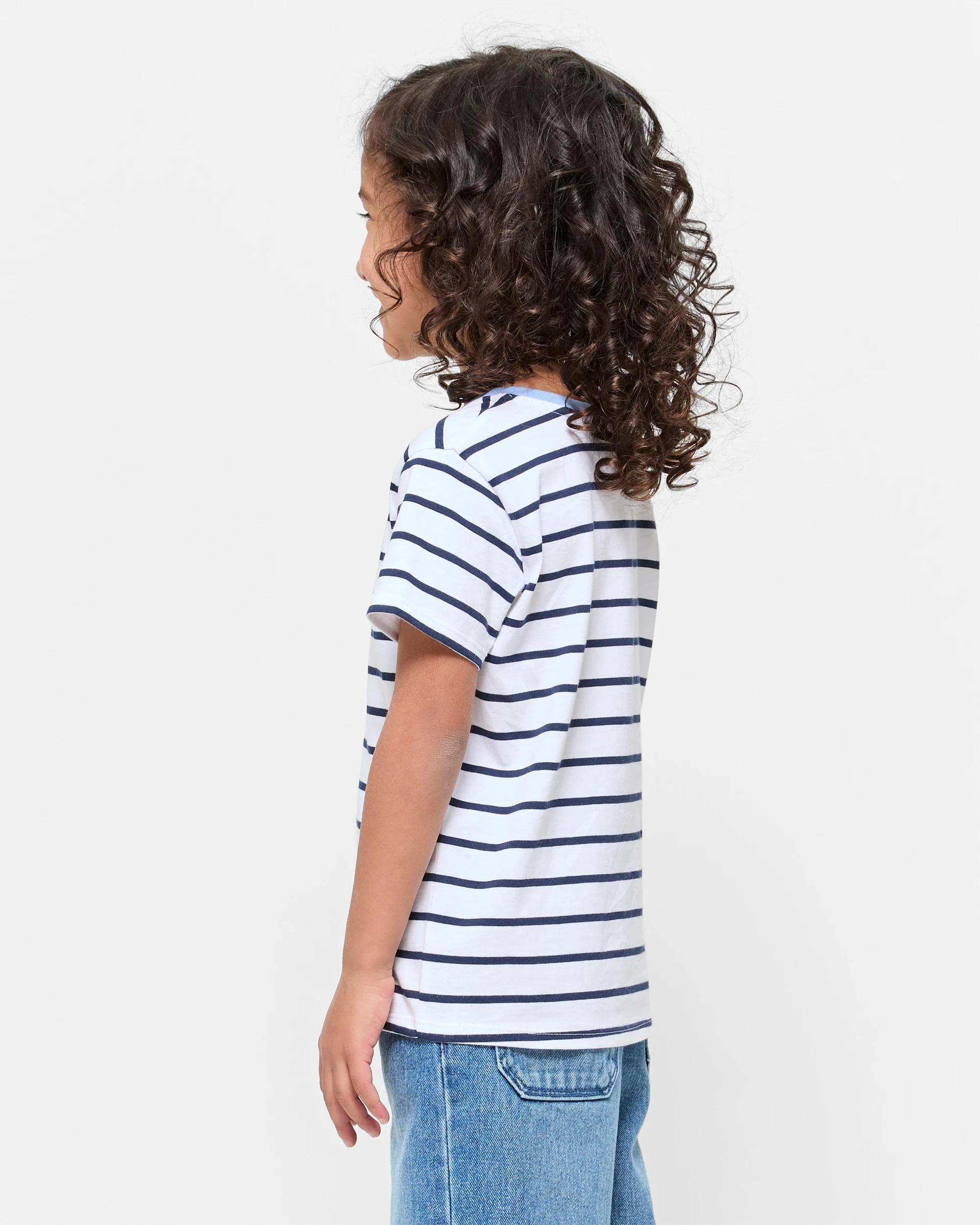 5 Target Kids Australian Cotton T-shirt 3 Pack BLUE / MULTI, 5 of 8