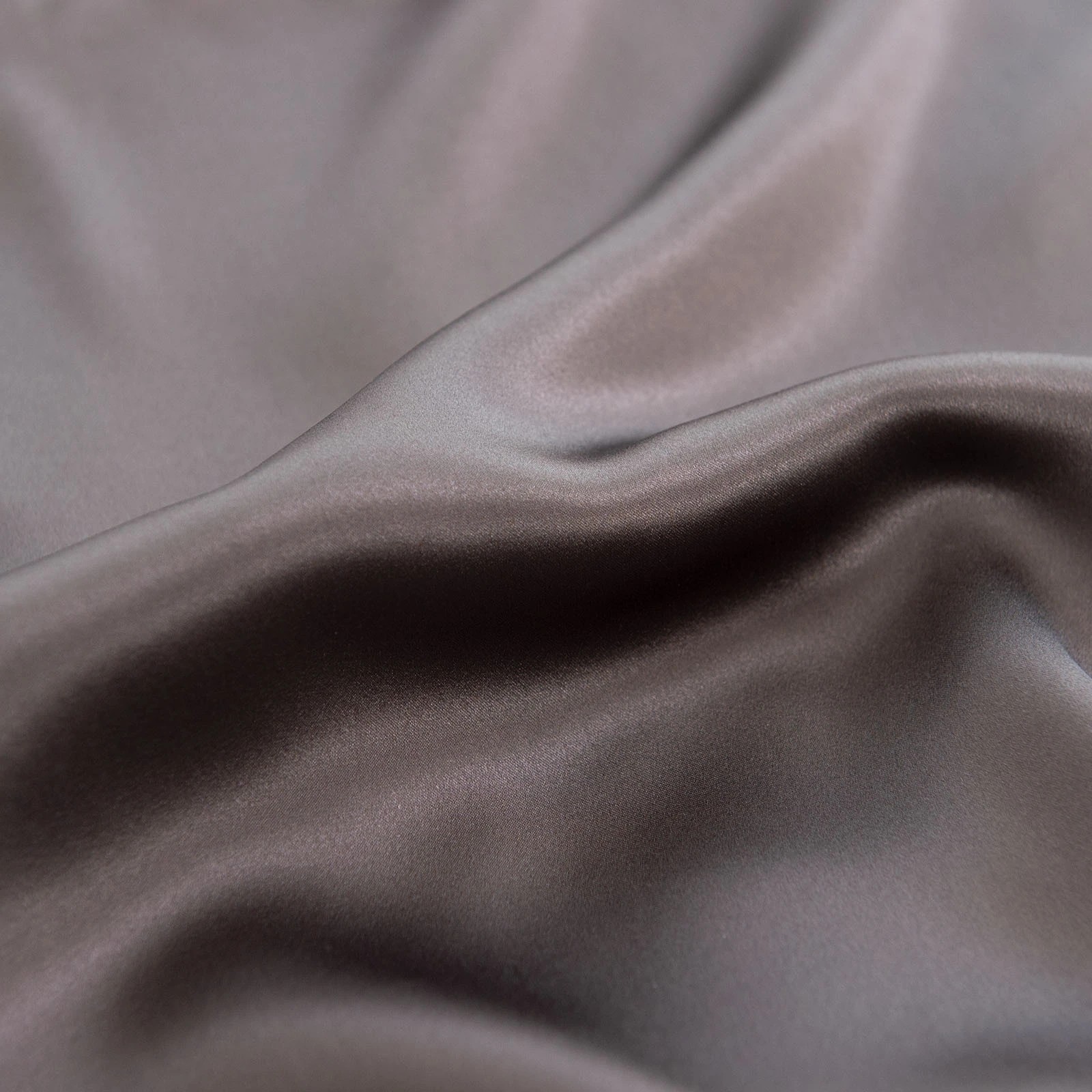 10 Royal Comfort Mulberry Soft Silk Luxurious Hypoallergenic Pillowcase Twin Pack - Charcoal, 10 of 10