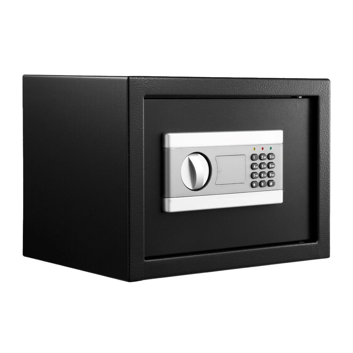 1 AUSWAY 17L Digital Safe Lock Box with Electronic Keypad Emergency Keys for Home Office Hotel Money Jewelry, 1 of 7