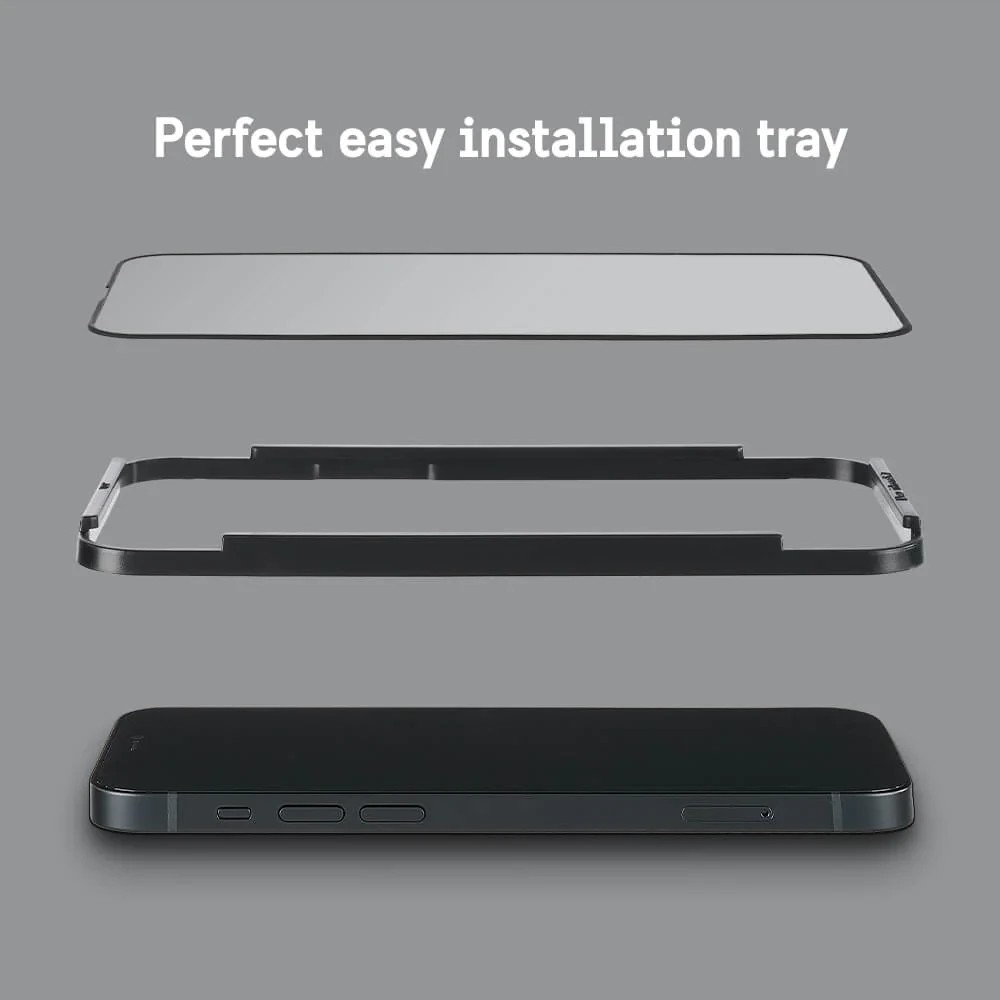 4 Pelican Ultra Glass Screen Protector for iPhone 14 - Clear, 4 of 4