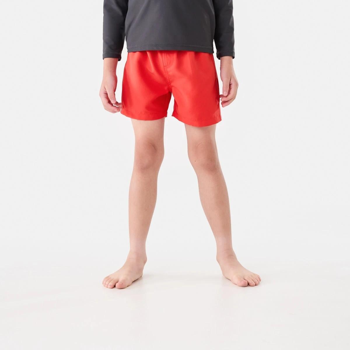 1 Plain Boardshorts POP RED, 1 of 5