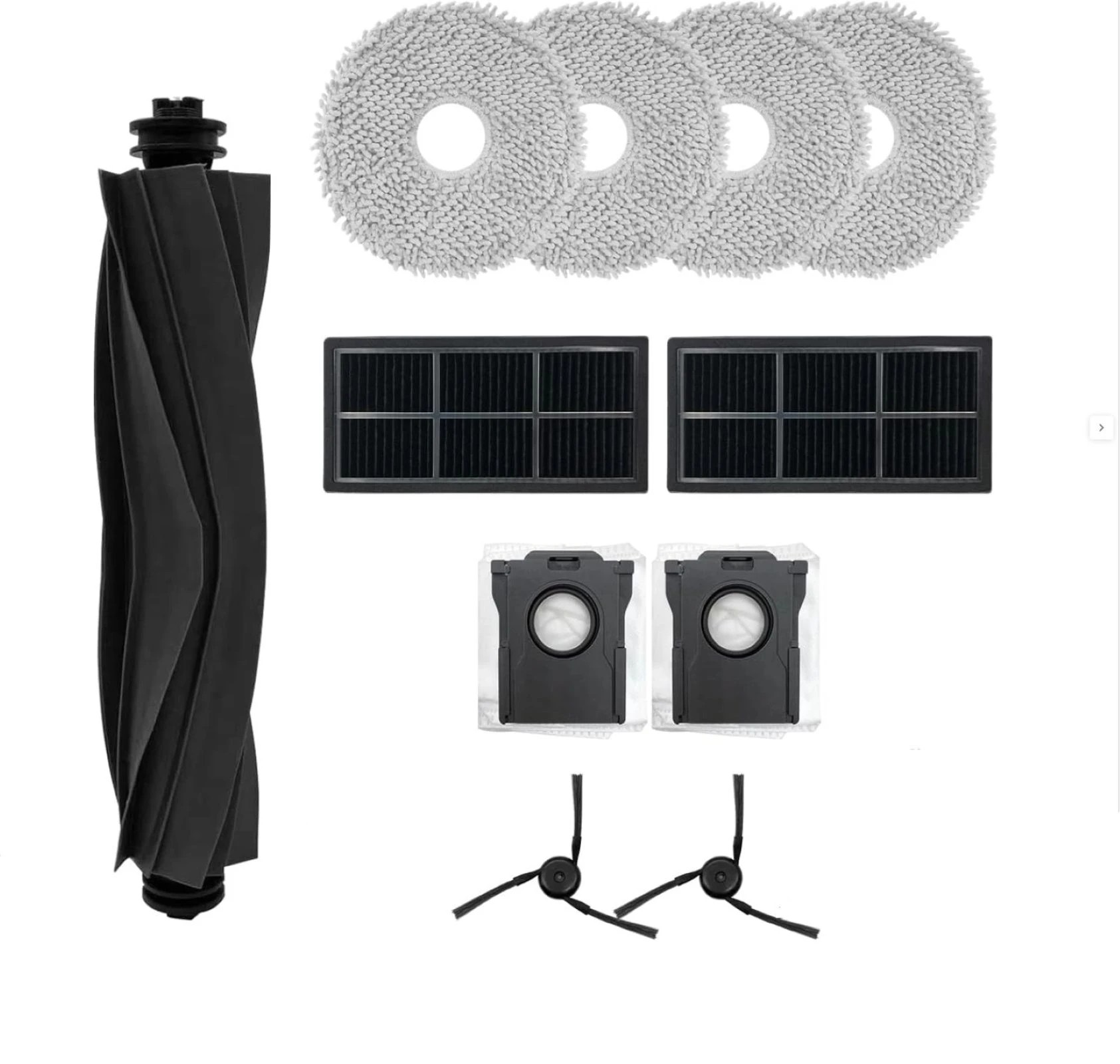 1 Hygieia Value Kit For Dreame X40 Ultra Robot Vacuum Cleaners - Charcoal, 1 of 5