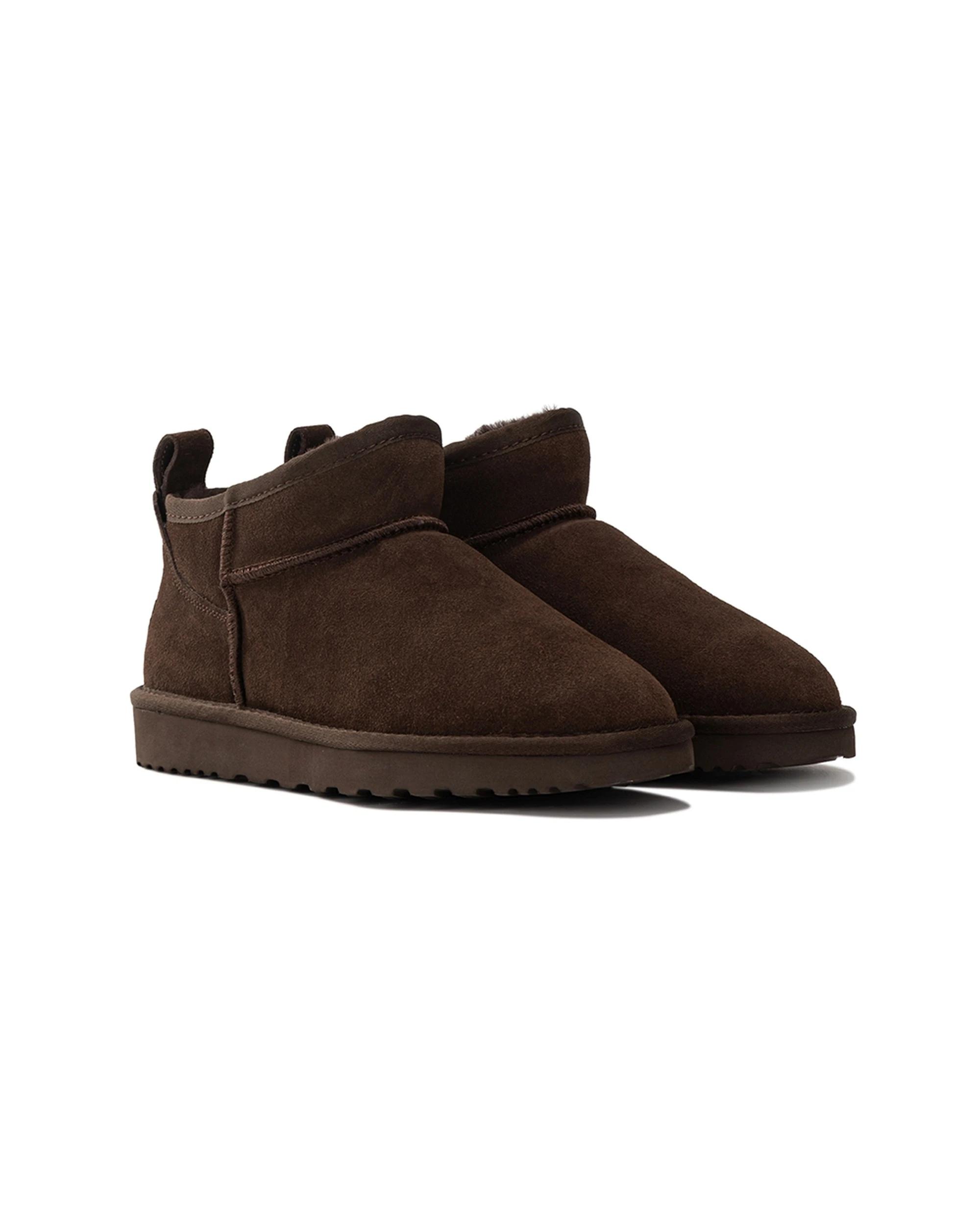 3 AUS WOOLI Airlie Premium Sheepskin Ultra Mini UGG CHOCOLATE, 3 of 7