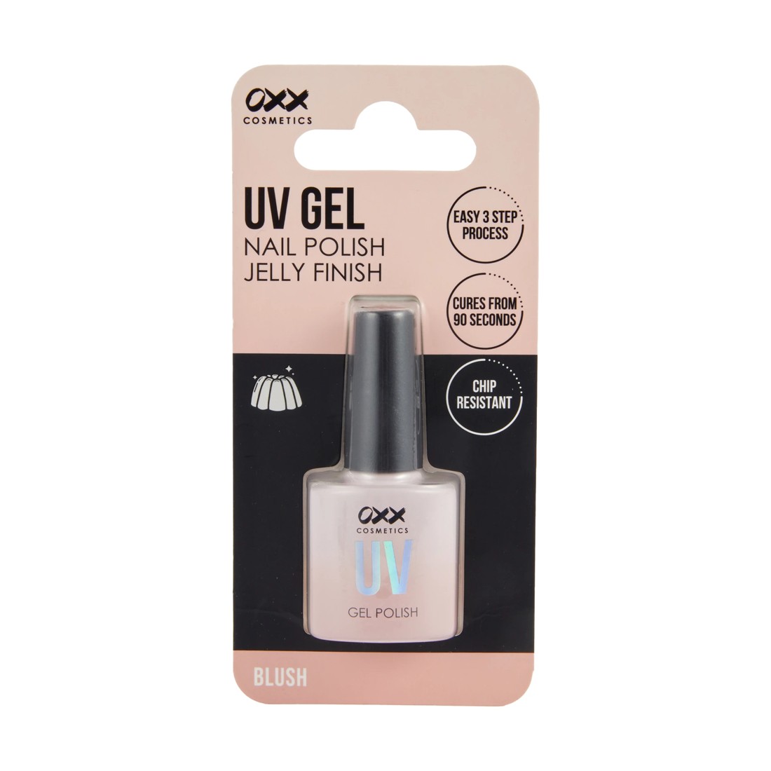 2 OXX Cosmetics UV Gel Nail Polish - Blush, 2 of 4