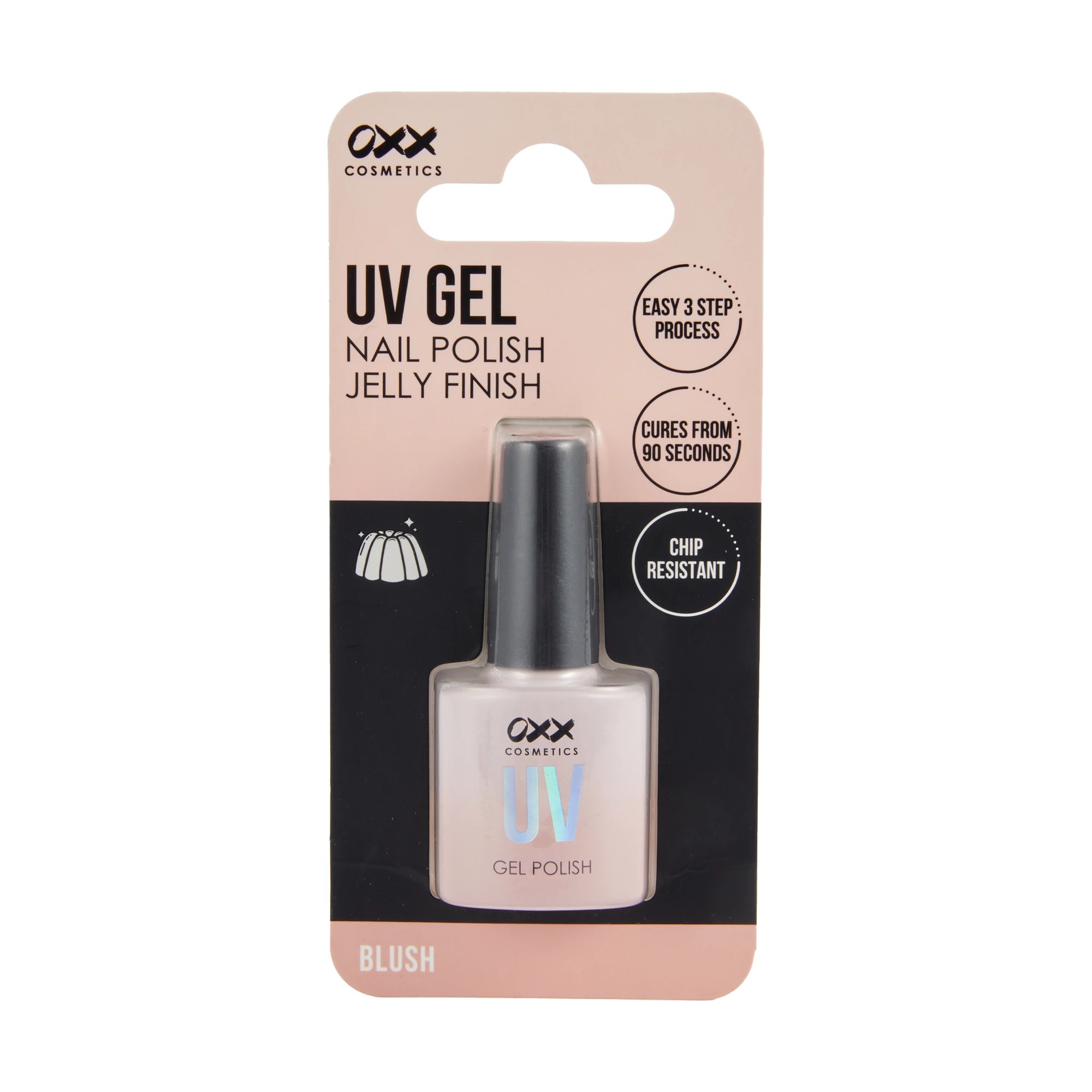 2 OXX Cosmetics UV Gel Nail Polish - Blush, 2 of 4