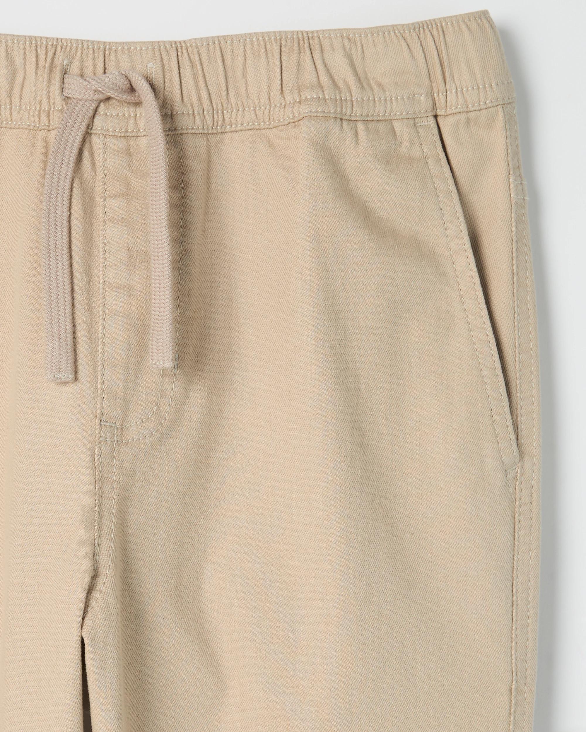 7 Target Kids Elastic Waist Chino Pants STONE, 7 of 7