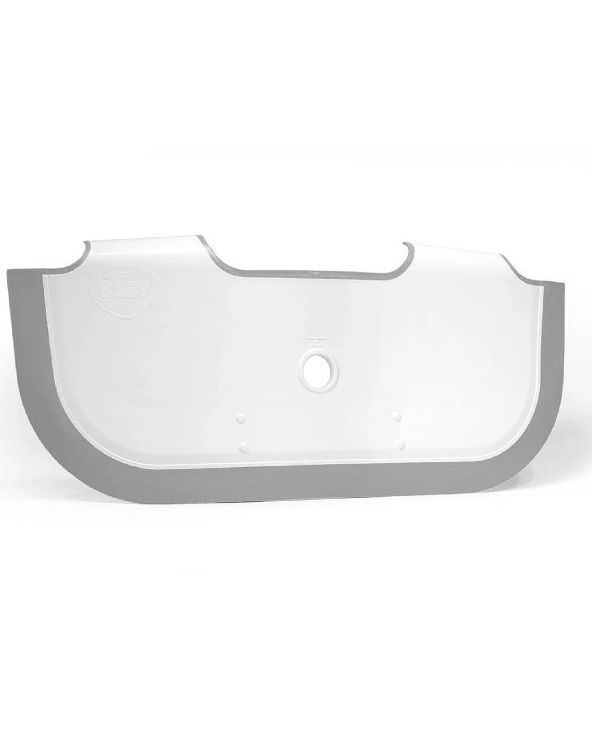 1 BabyDam Baby Bath Barrier Water Saving Quick Fit For Straight Sided Baths - Grey, 1 of 6