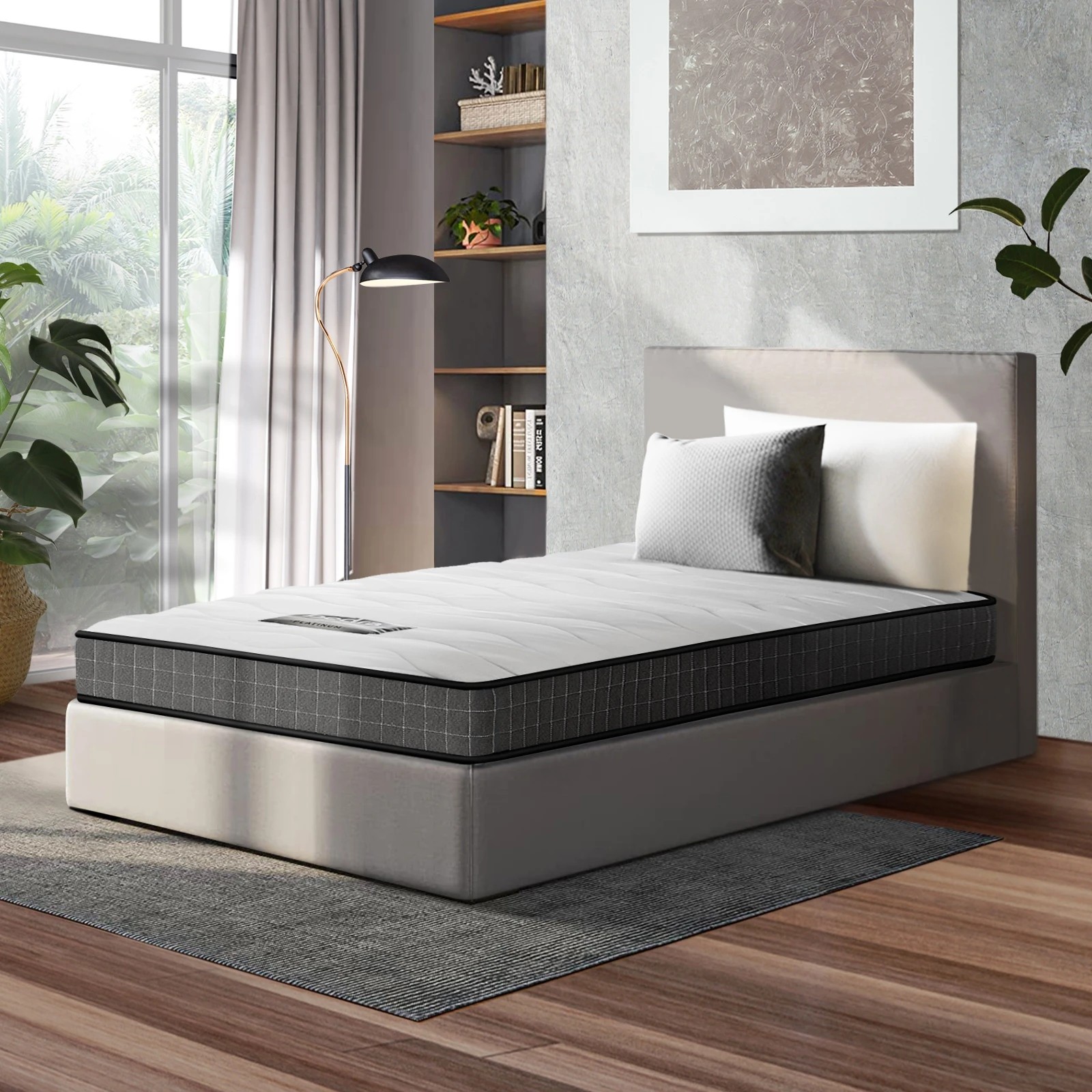 3 Bedra Bedding 13cm Bonnell Spring Mattress - Single
 - Multi, 3 of 8
