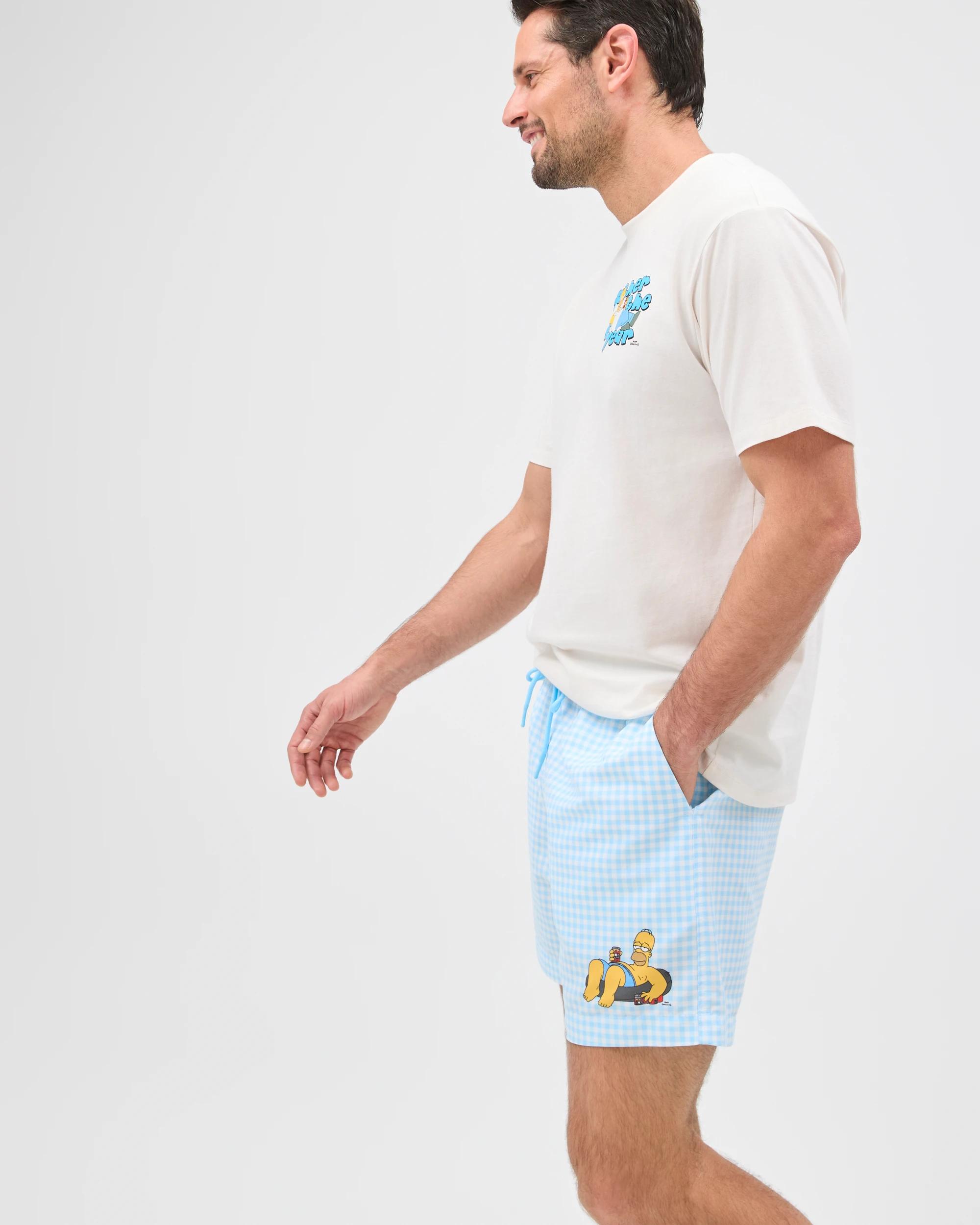 3 Commons The Simpsons Shorts GINGHAM HOMER, 3 of 7