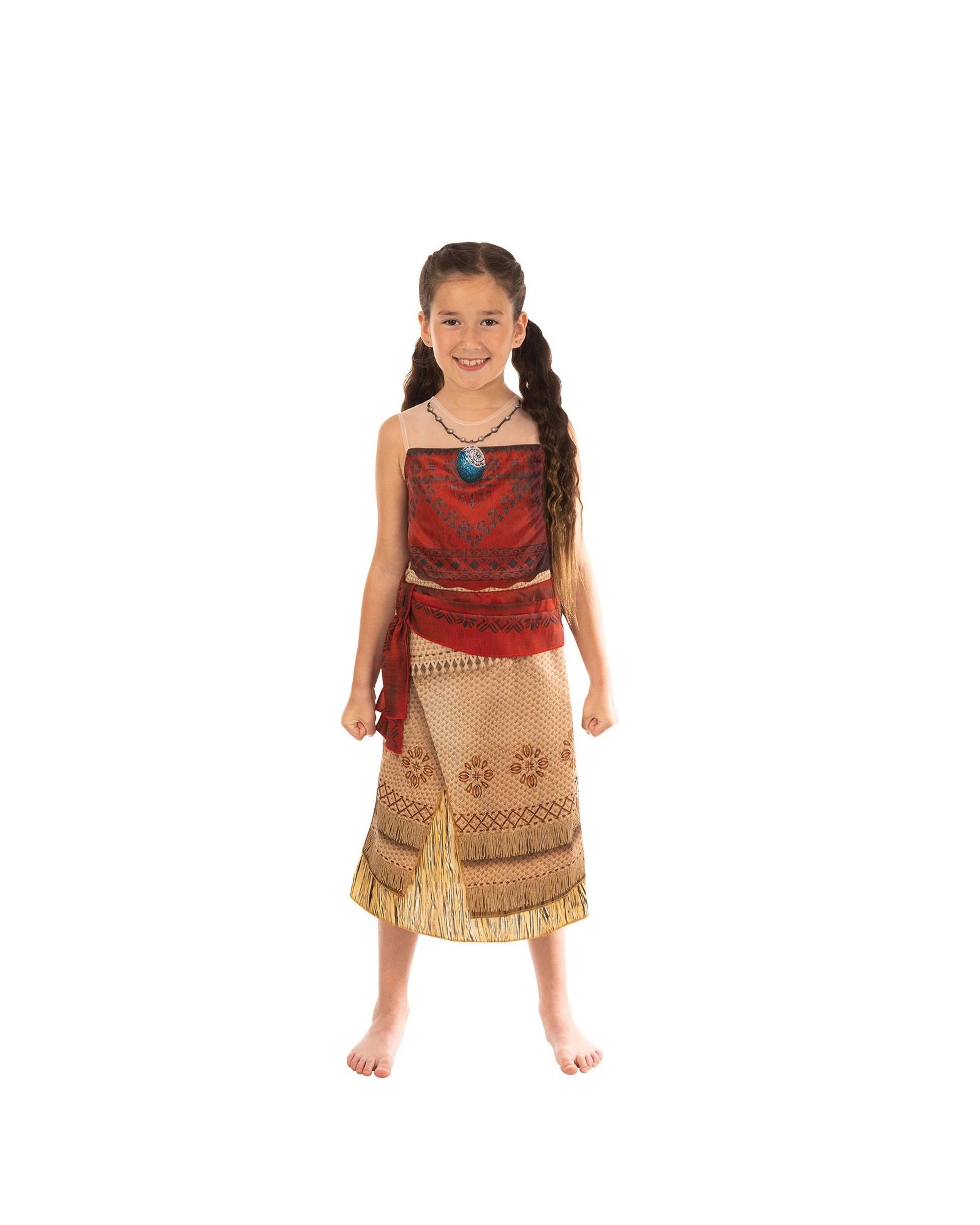 1 Disney Moana - Live Action -  Deluxe Child Costume Size 3-5 Years, 1 of 4