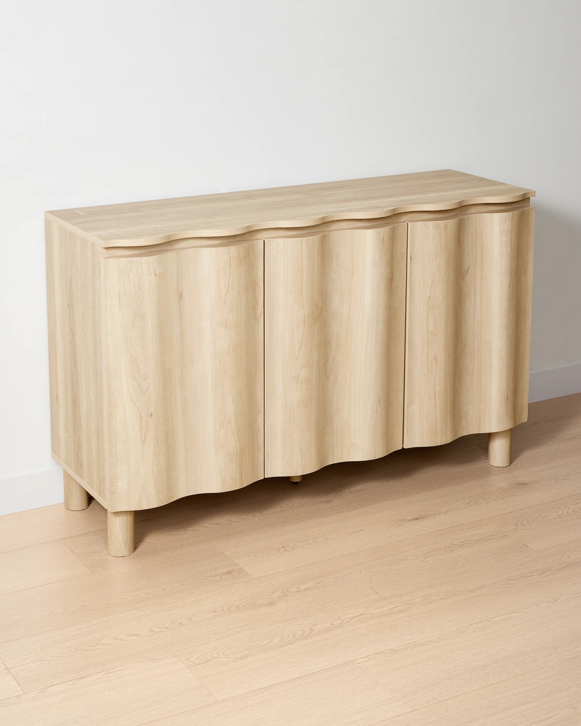 1 Ripple 3 Door Sideboard - Oak, 1 of 7