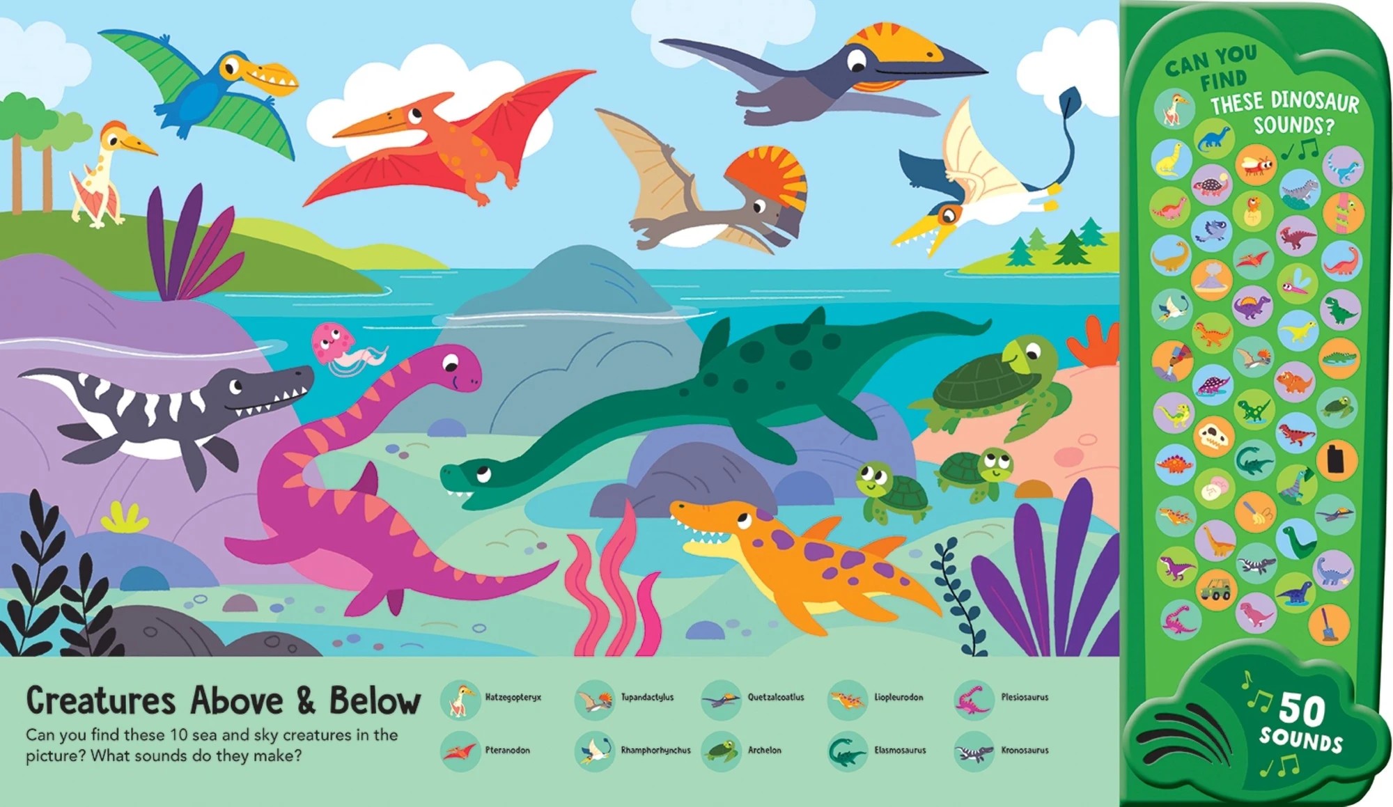 3 Look and Find: Dinosaurs by Samantha Meredith - Sound Book, 3 of 3