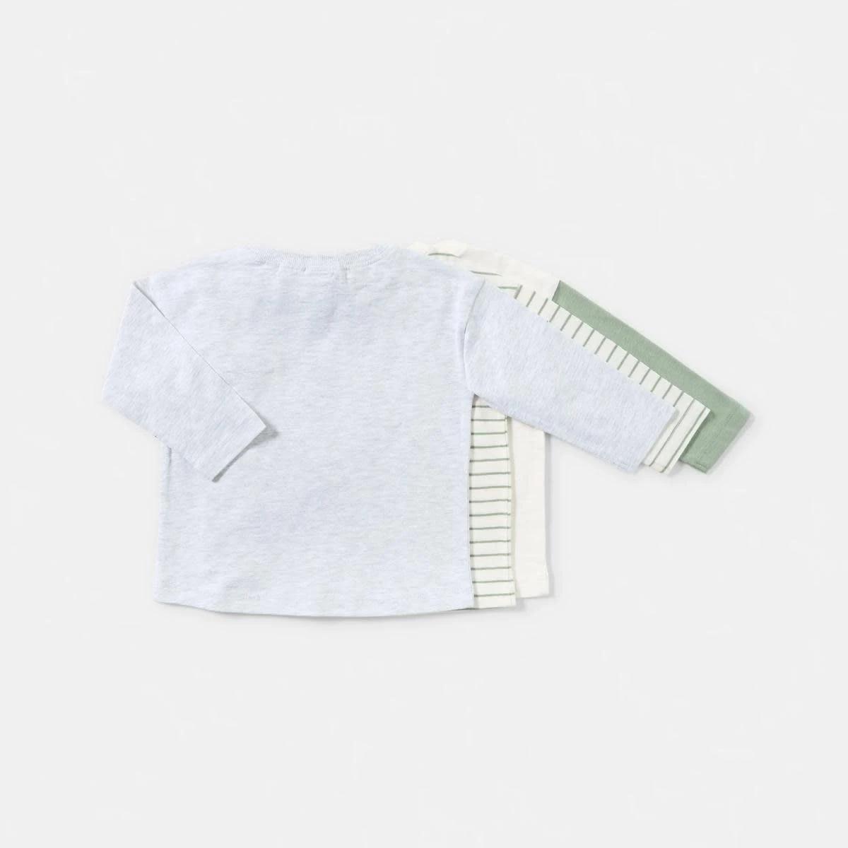 2 3 Pack Long Sleeve T-shirt CUTE CREW, 2 of 8