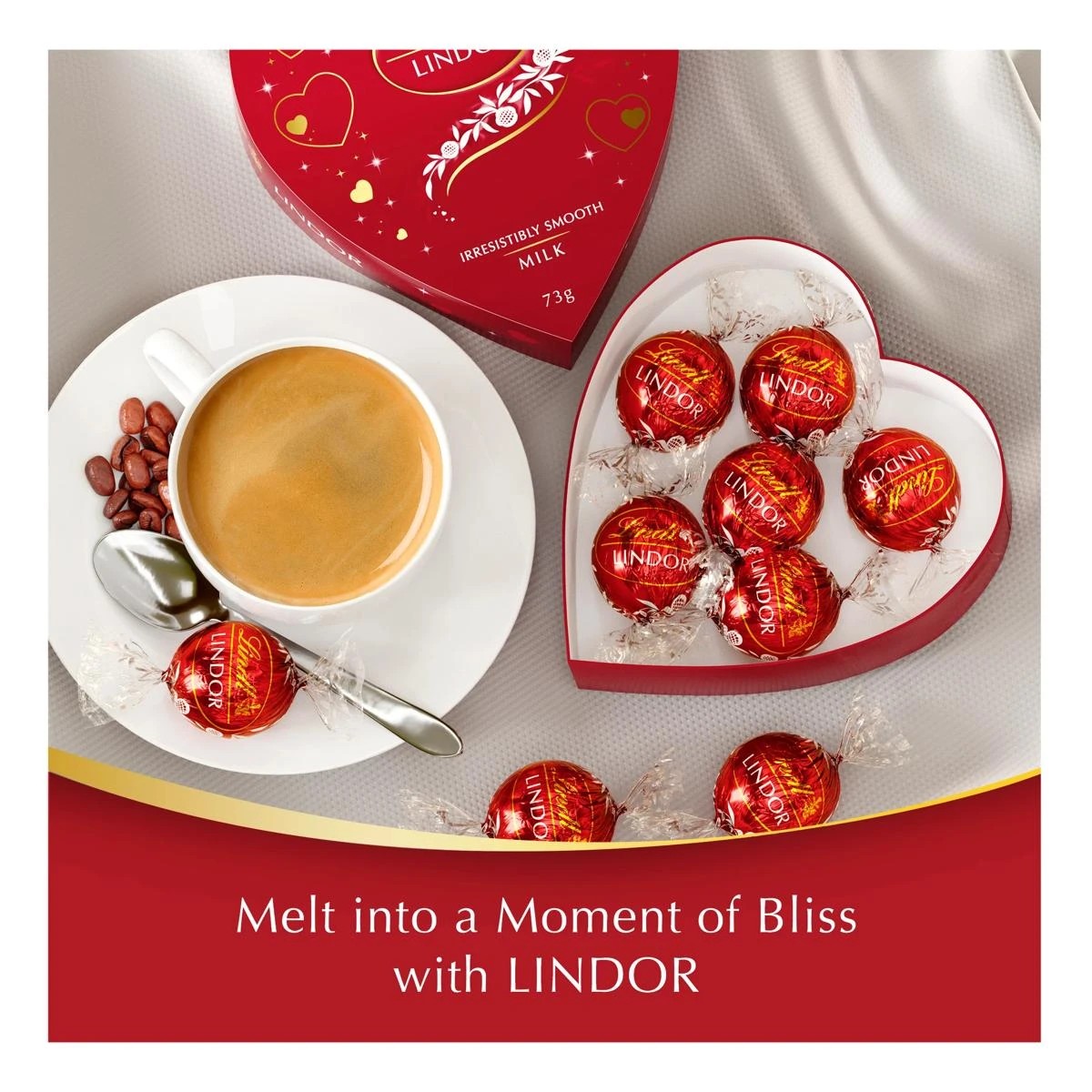 6 Lindt LINDOR Heart Gift Box 73g, 6 of 8