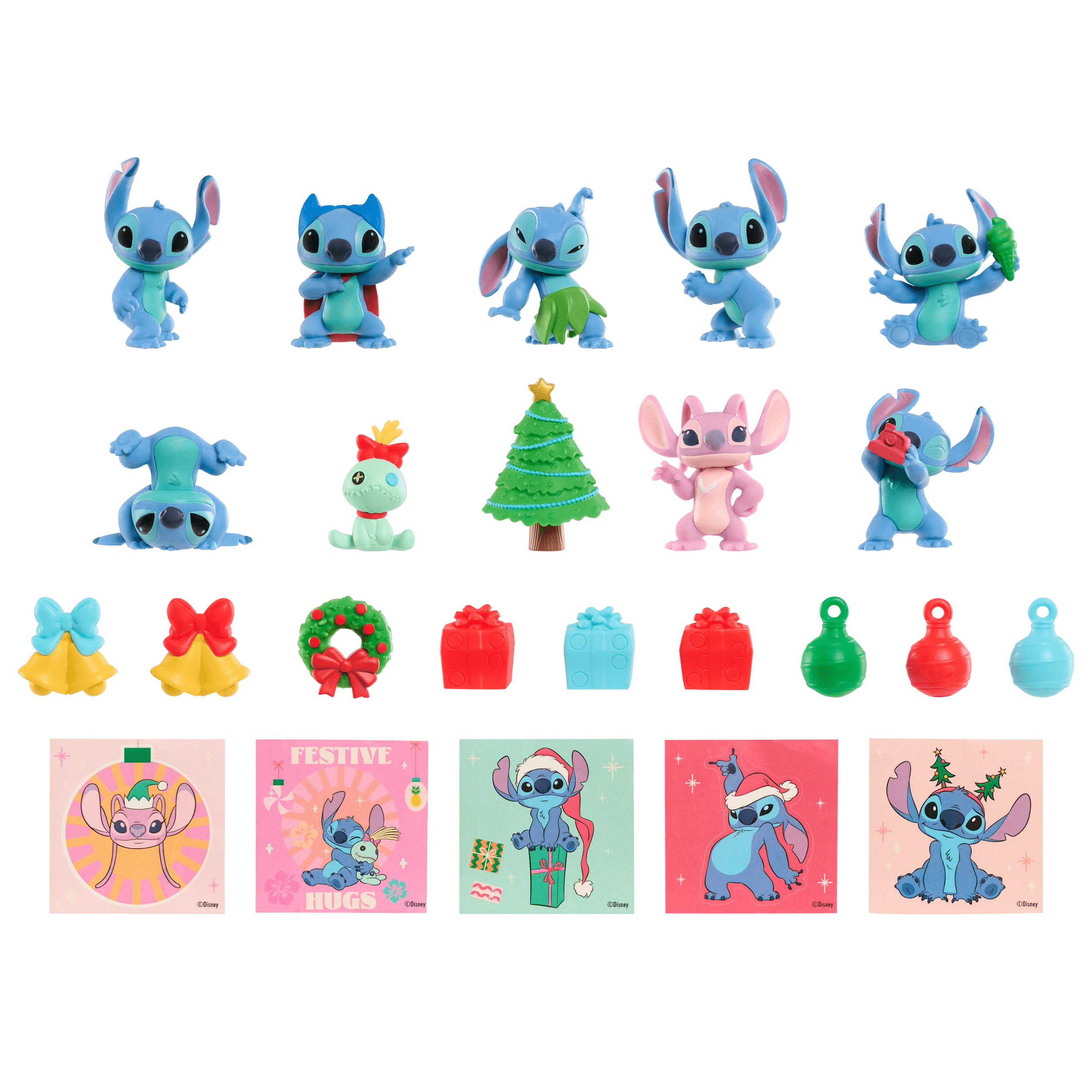 3 Disney Stitch Figures Advert Calendar, 3 of 3