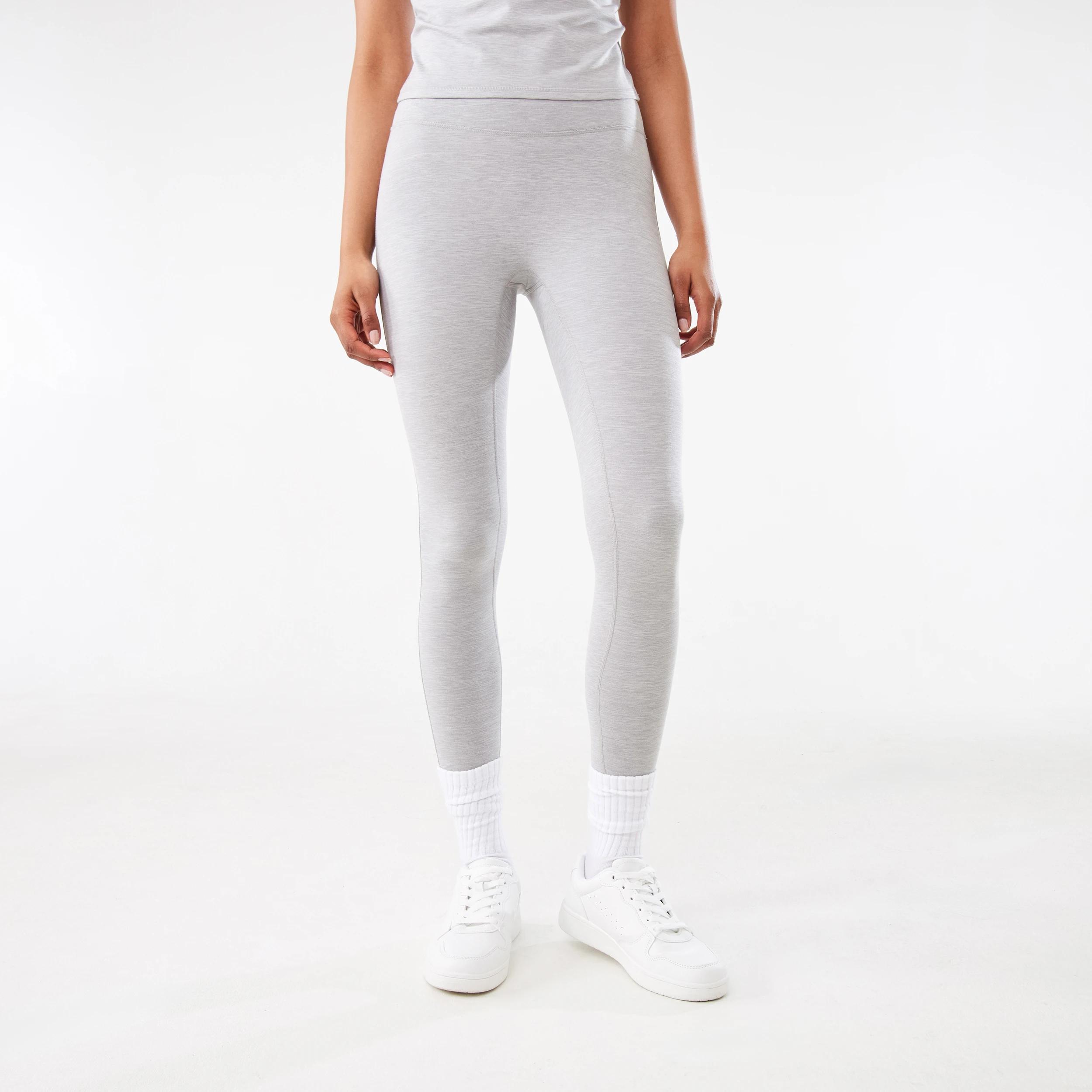 1 Active Womens Soft Touch Leggings Grey Marle, 1 of 6