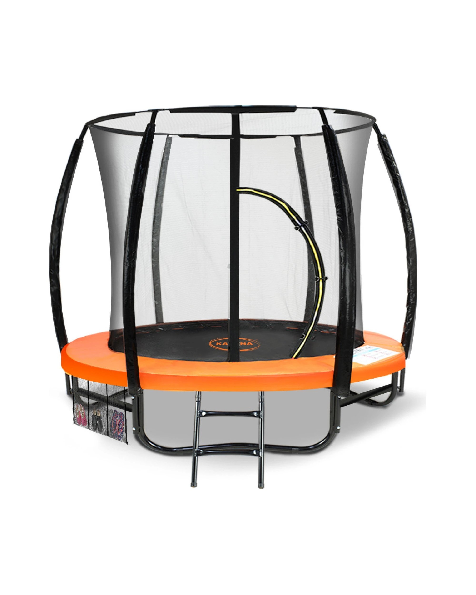 1 Kahuna 8 ft Trampoline Spring Outdoor - Orange, 1 of 8