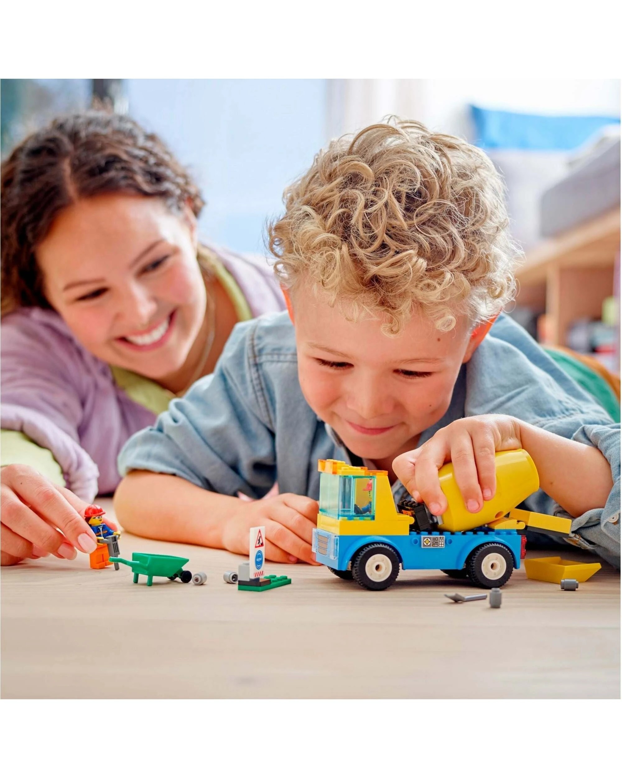 2 LEGO City Series 60325 Cement Mixer Truck, 2 of 4