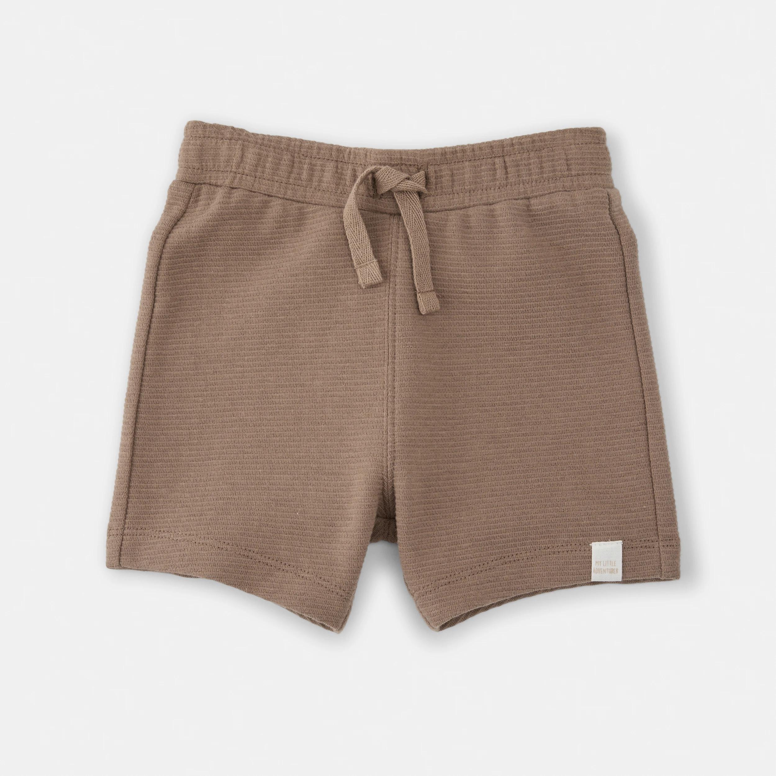 4 2 Pack Ottoman Shorts BROWN GREY, 4 of 6