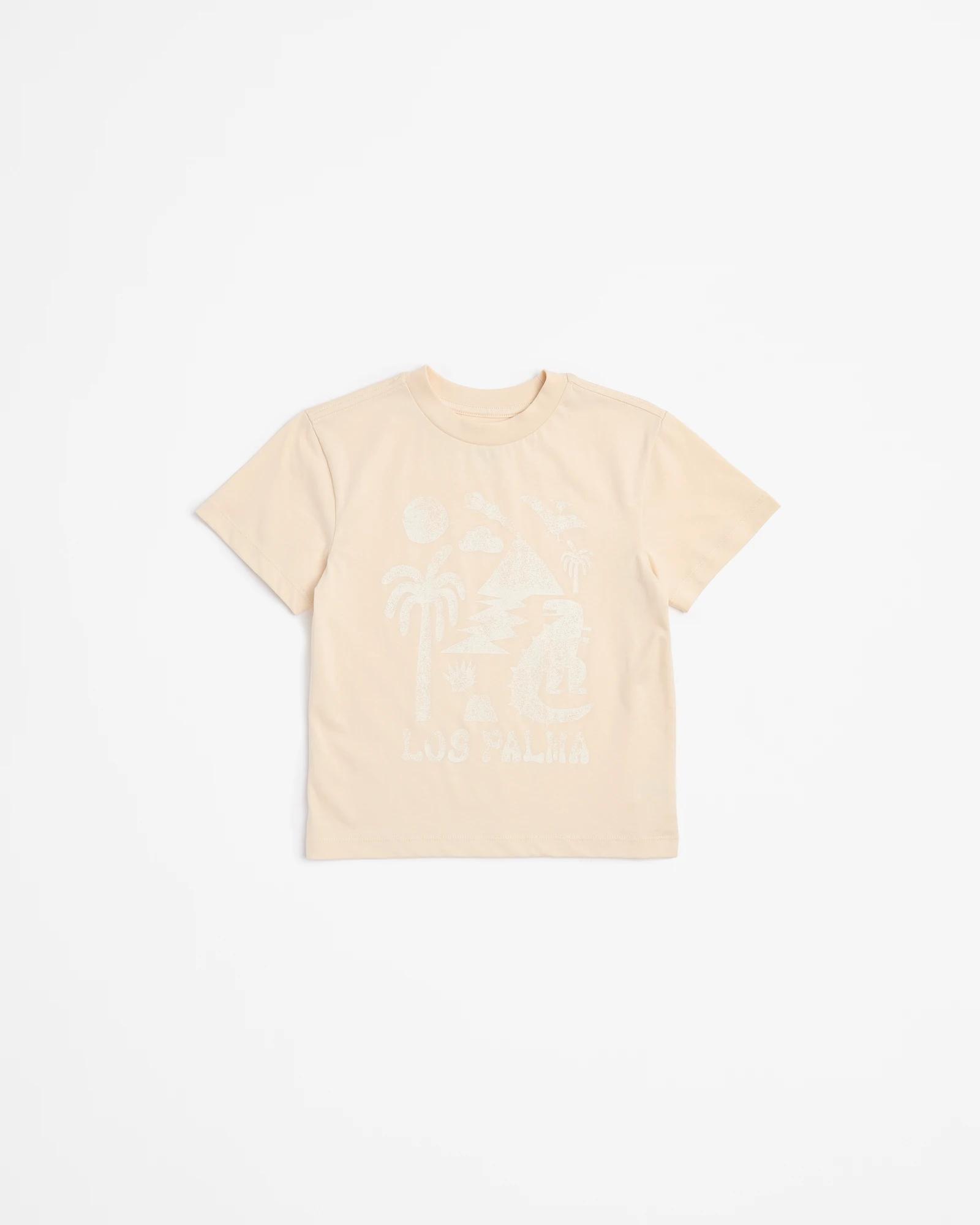 2 Target Australian Cotton Print T-shirts - 3 Pack DINO STRIPE, 2 of 5