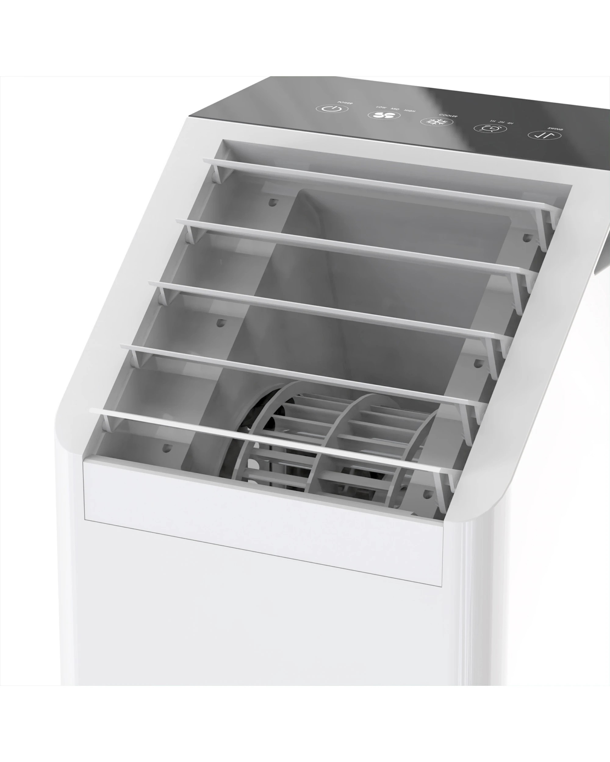 7 Advwin 4L Evaporative Air Cooler Fan with Large Water Tank 3 Speeds 4 Ice Crystal Box, 7 of 7