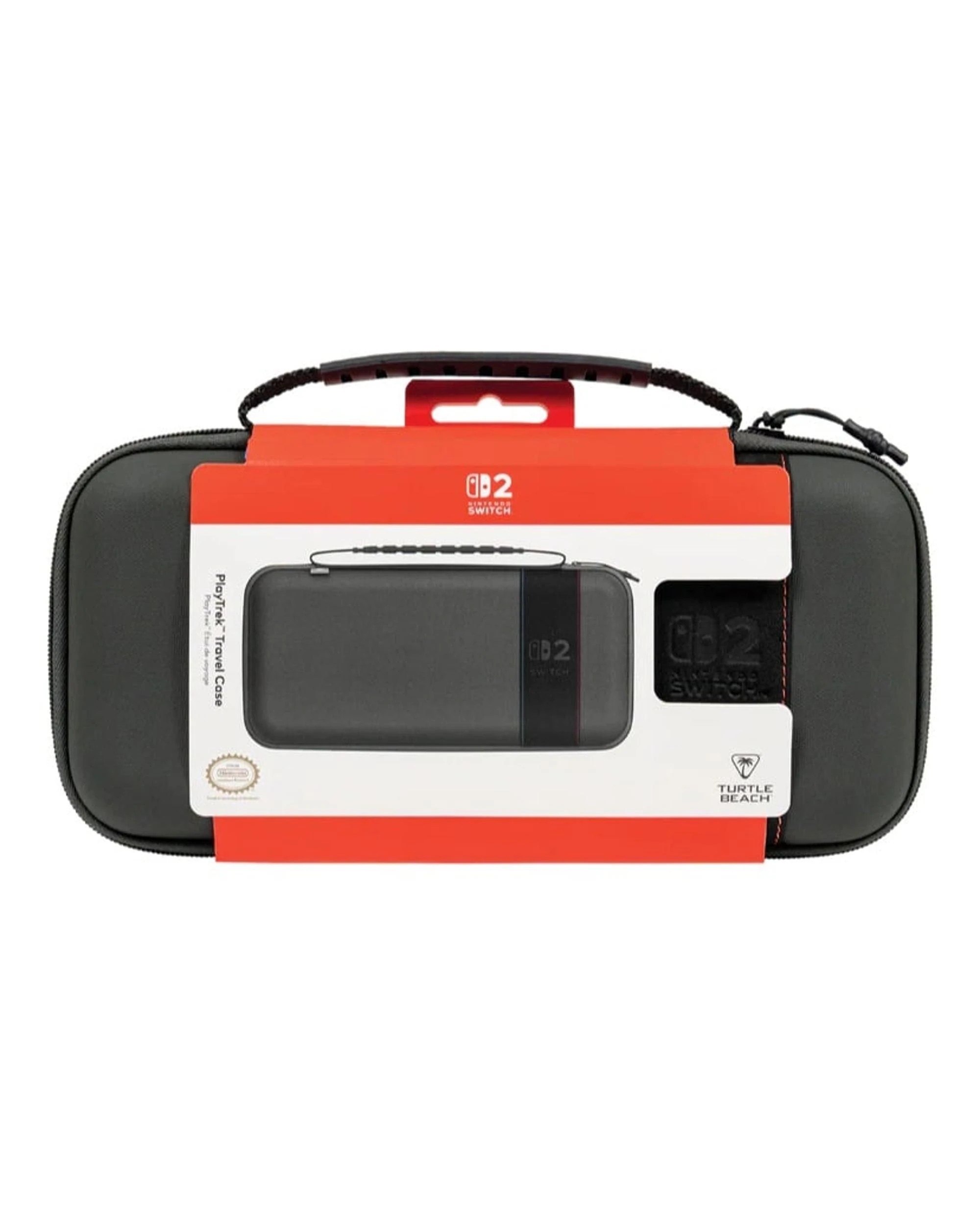 6 Turtle Beach PlayTrek Travel Case for Nintendo Switch 2 - Charcoal Black - Black, 6 of 6