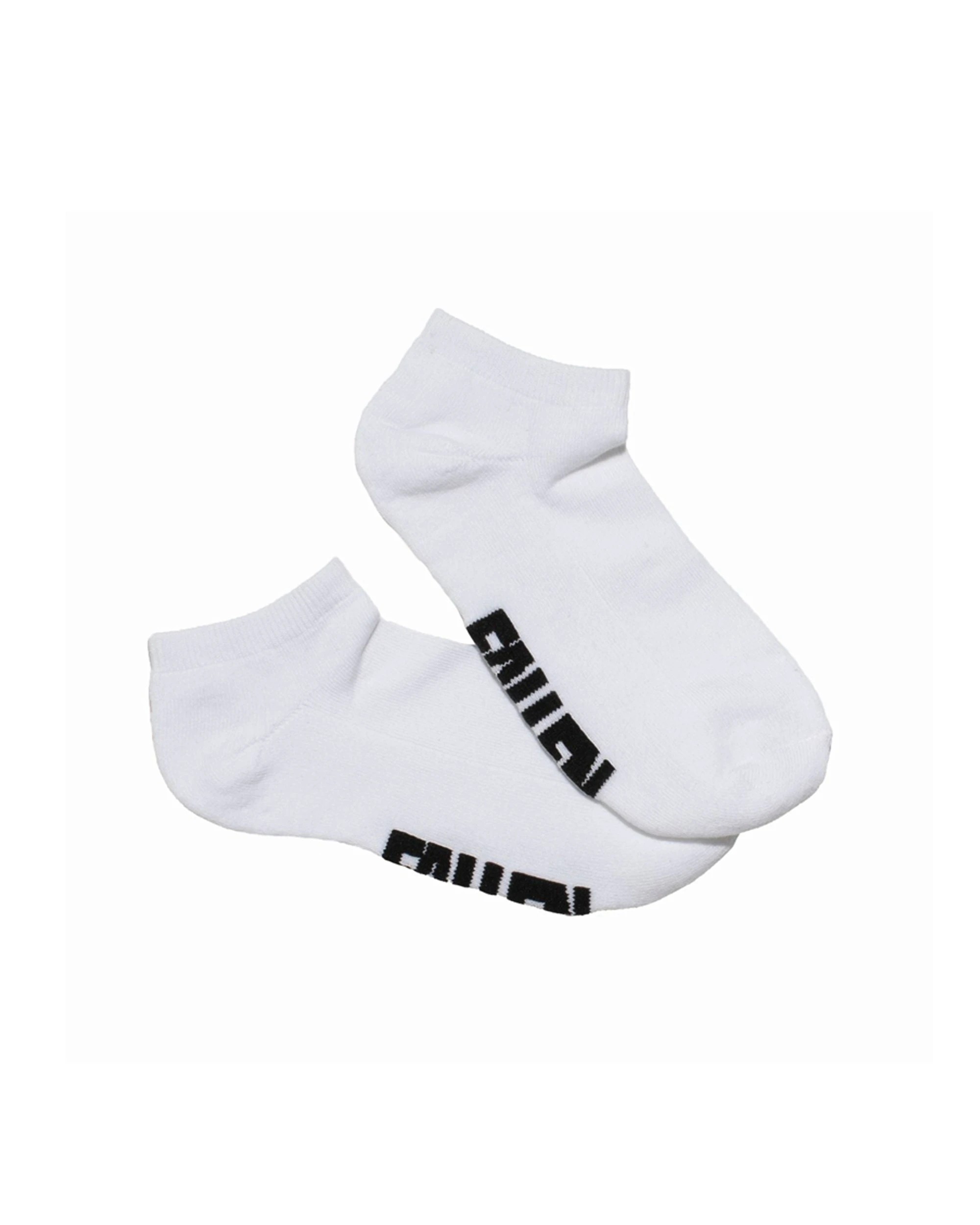 1 Fallen Footwear Dissorder Padded Heel And Toe Lowcut Sock - One Size - White, 1 of 2