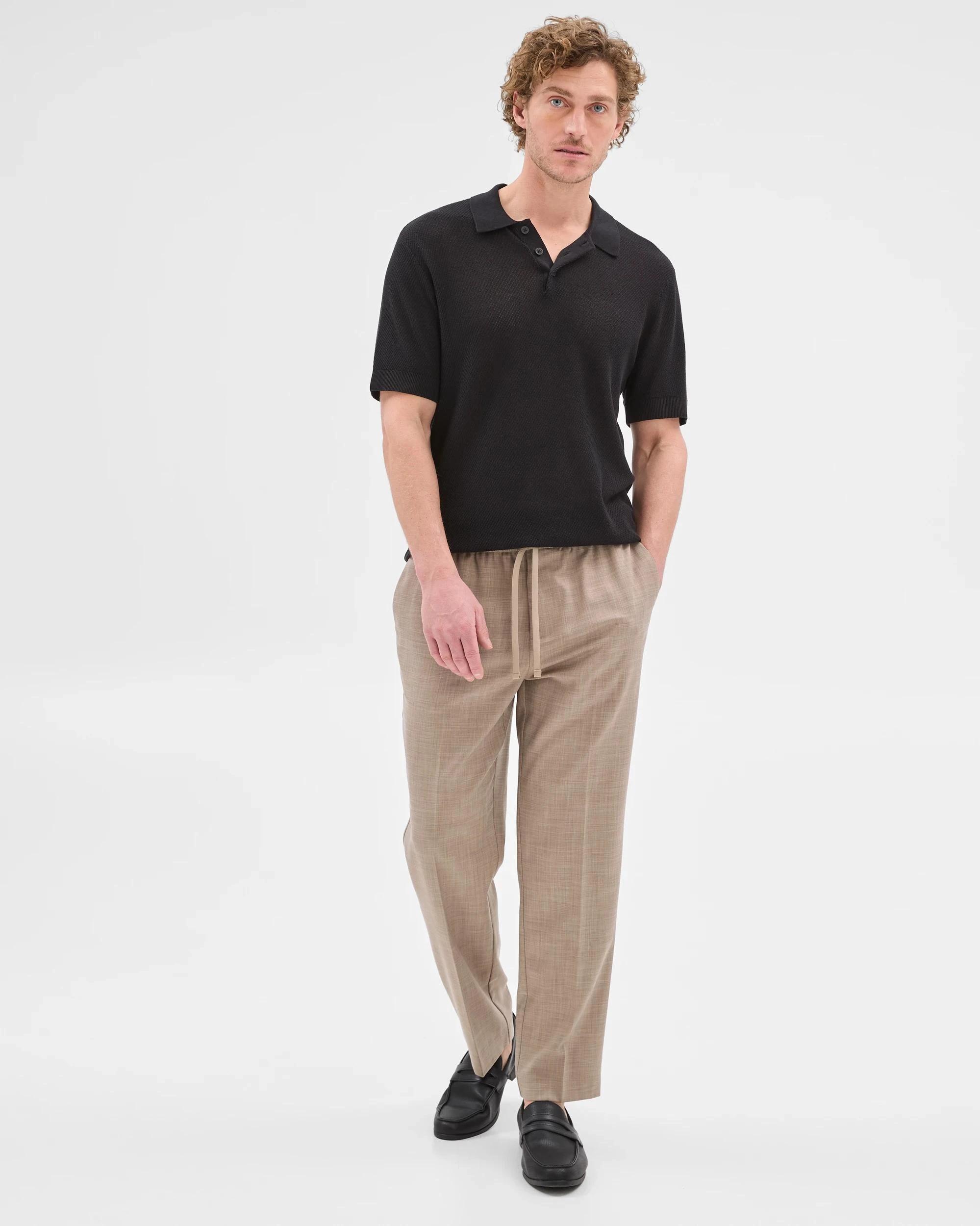 2 Elasticated Waist Pants - Preview TAN MARLE, 2 of 10