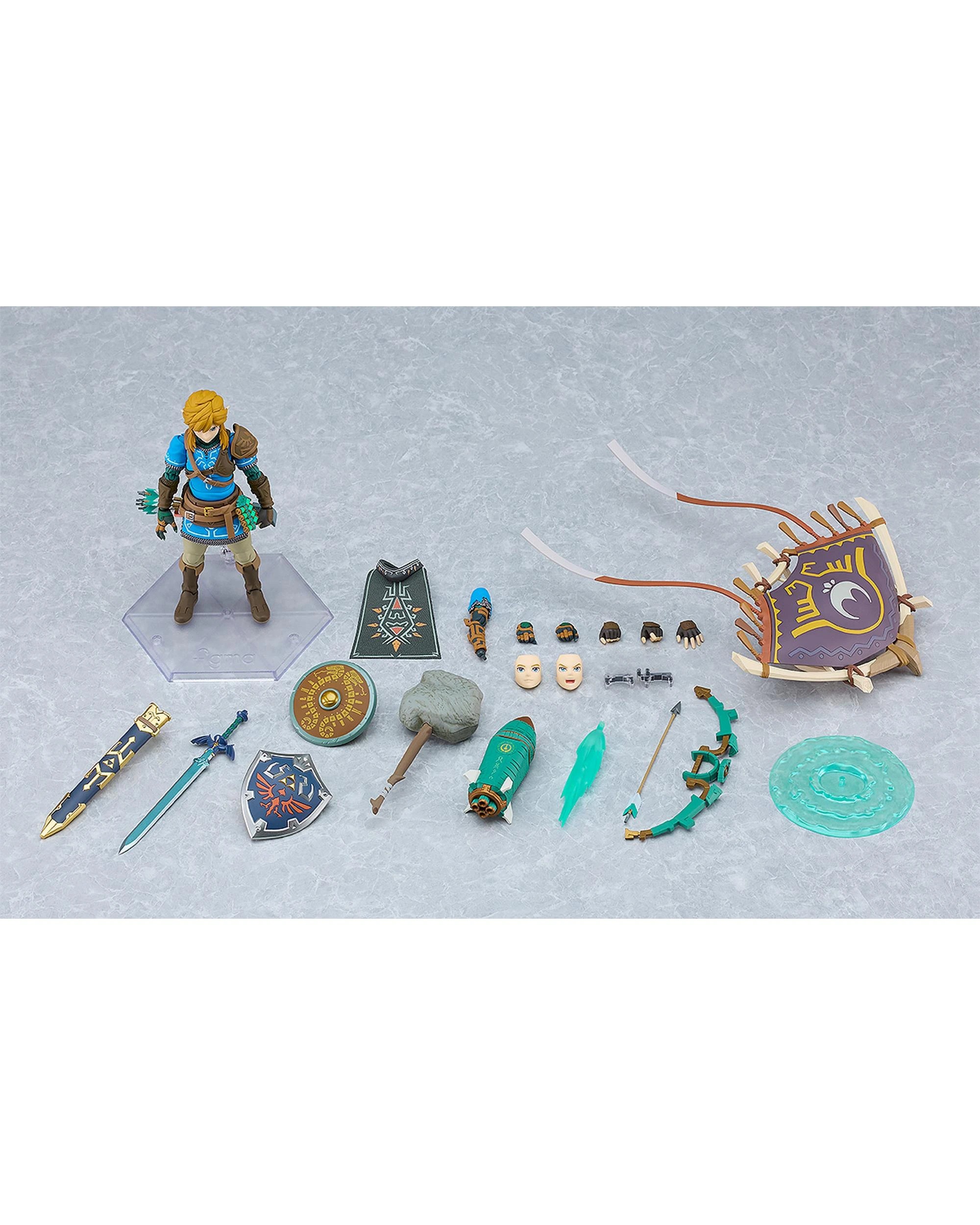 2 Figma The Legend of Zelda Link Tears of the Kingdom Version DX Edition Figure, 2 of 10