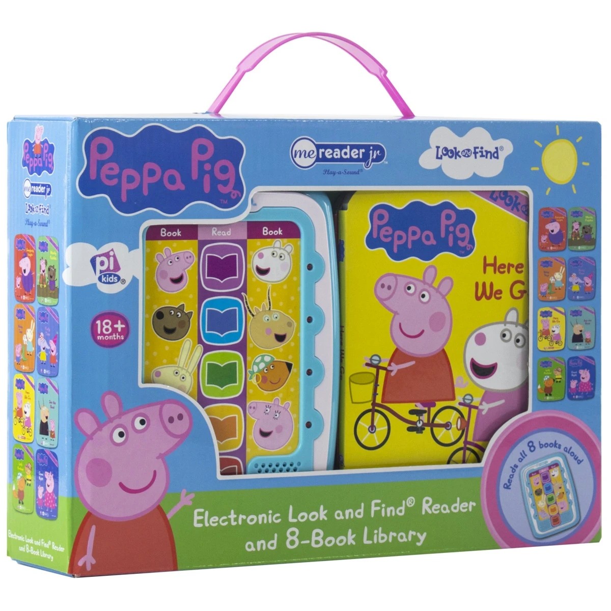 2 8 Pack Peppa Pig Electronic Look and Find Reader and Book Library, 2 of 10
