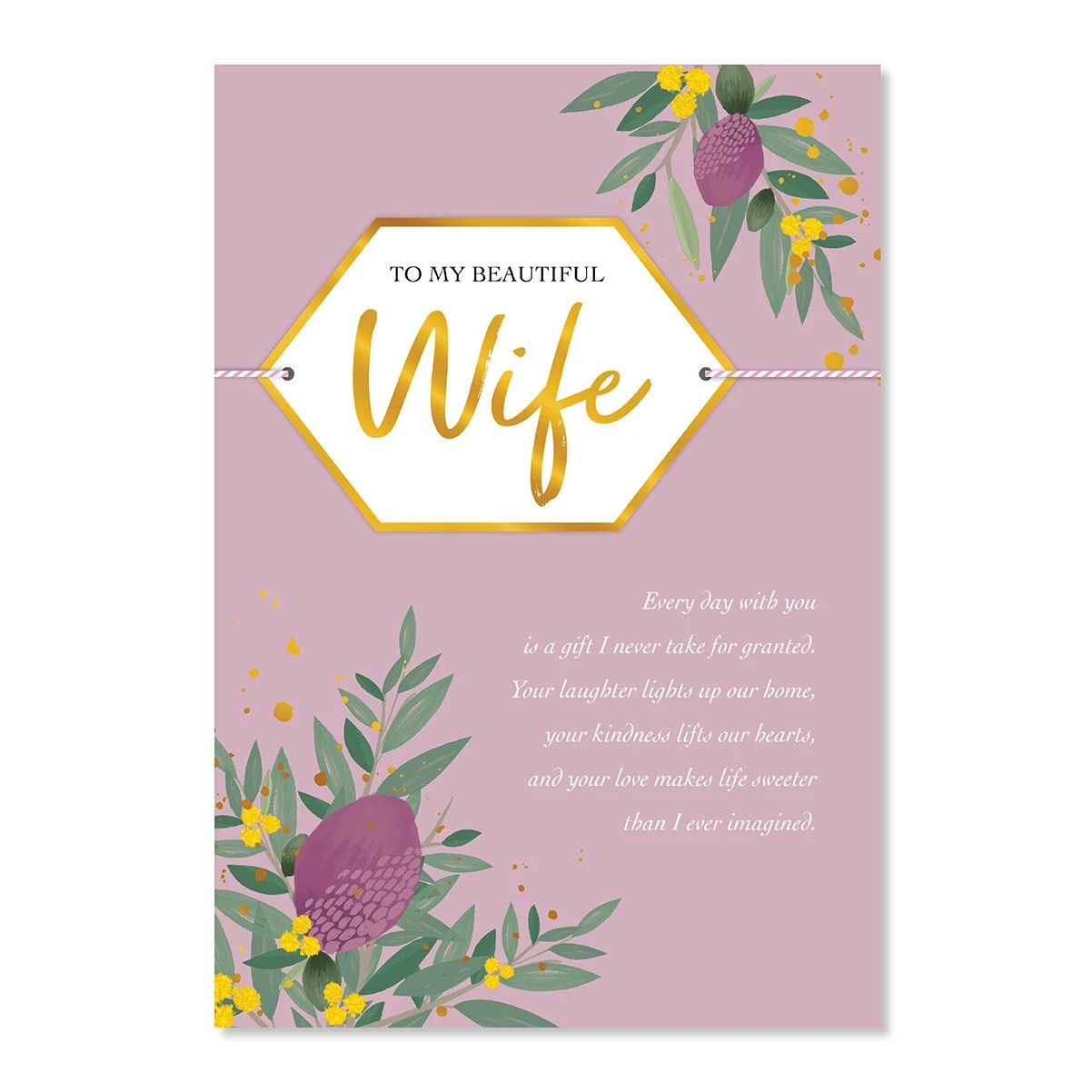 3 Hallmark Birthday Card - To My Beautiful Wife, 3 of 3