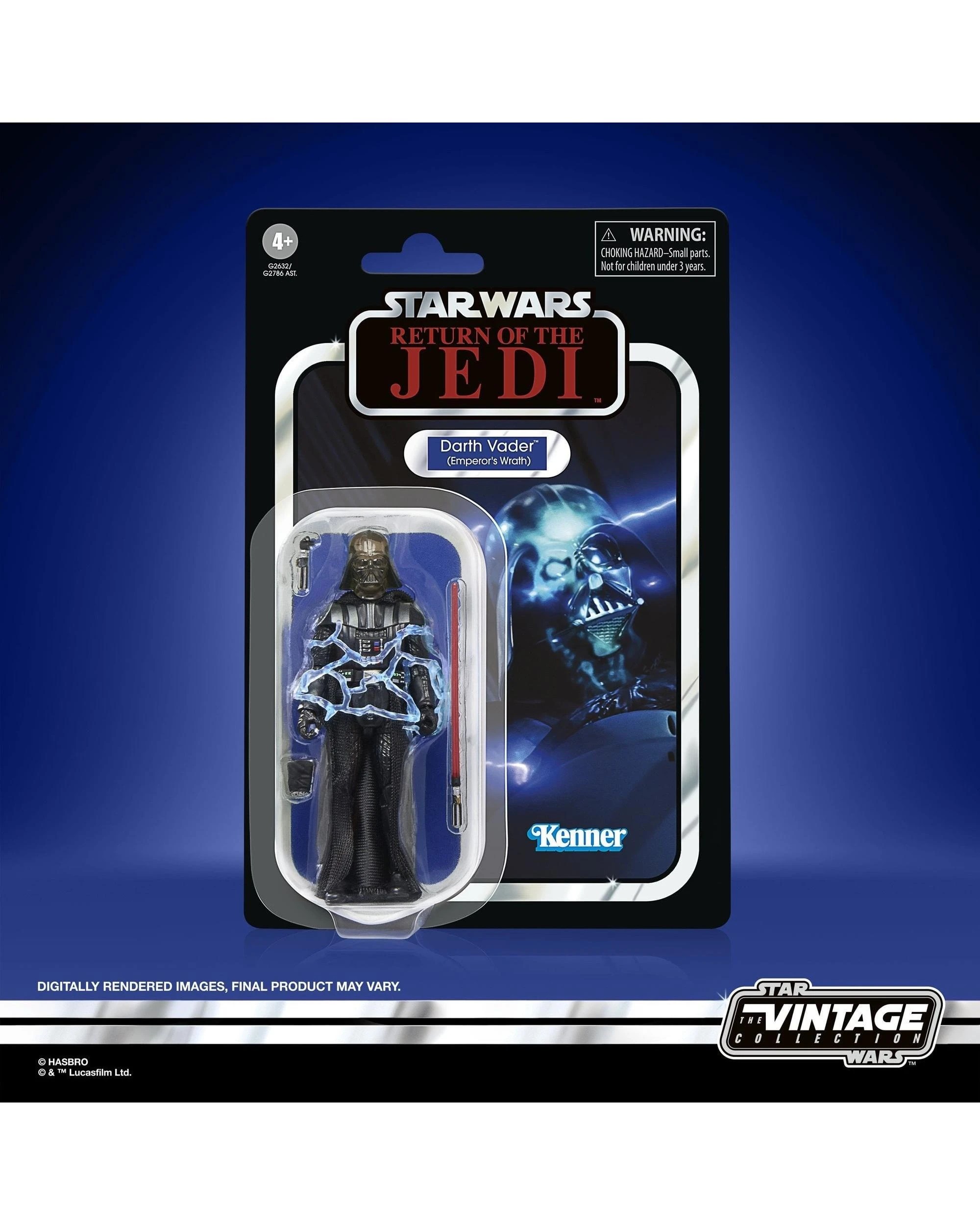 9 Star Wars: The Vintage Collection Return of the Jedi Darth Vader - Emperor's Wrath -  Action Figure, 9 of 10