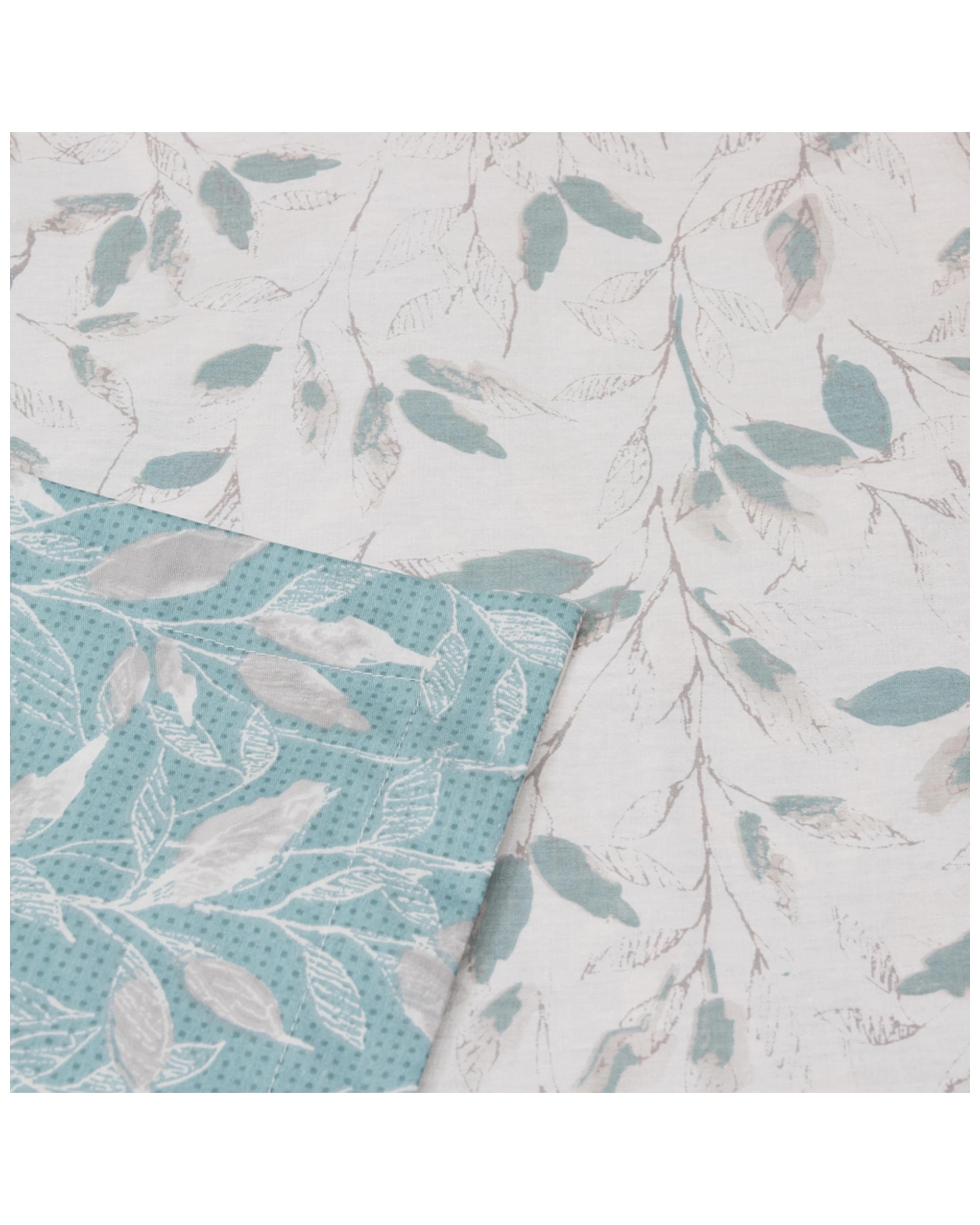 2 ARDOR Willow Queen Quilt Cover Set Reversible Cotton Botanic Print Bedding
 - Queen Bed, 2 of 3