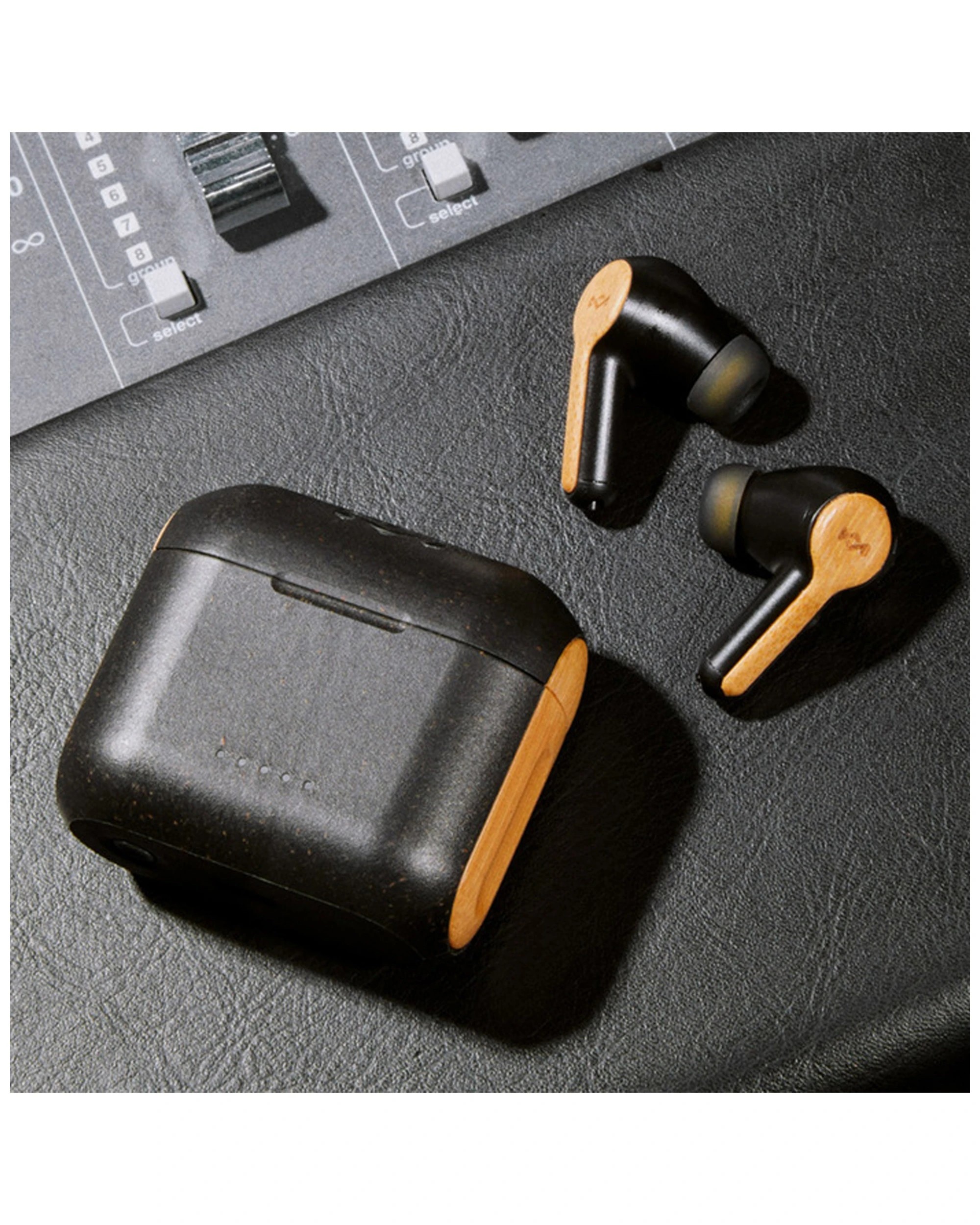 6 House Of Marley Rebel True Wireless Earbuds Wireless Charging Long Battery
 - black, 6 of 9