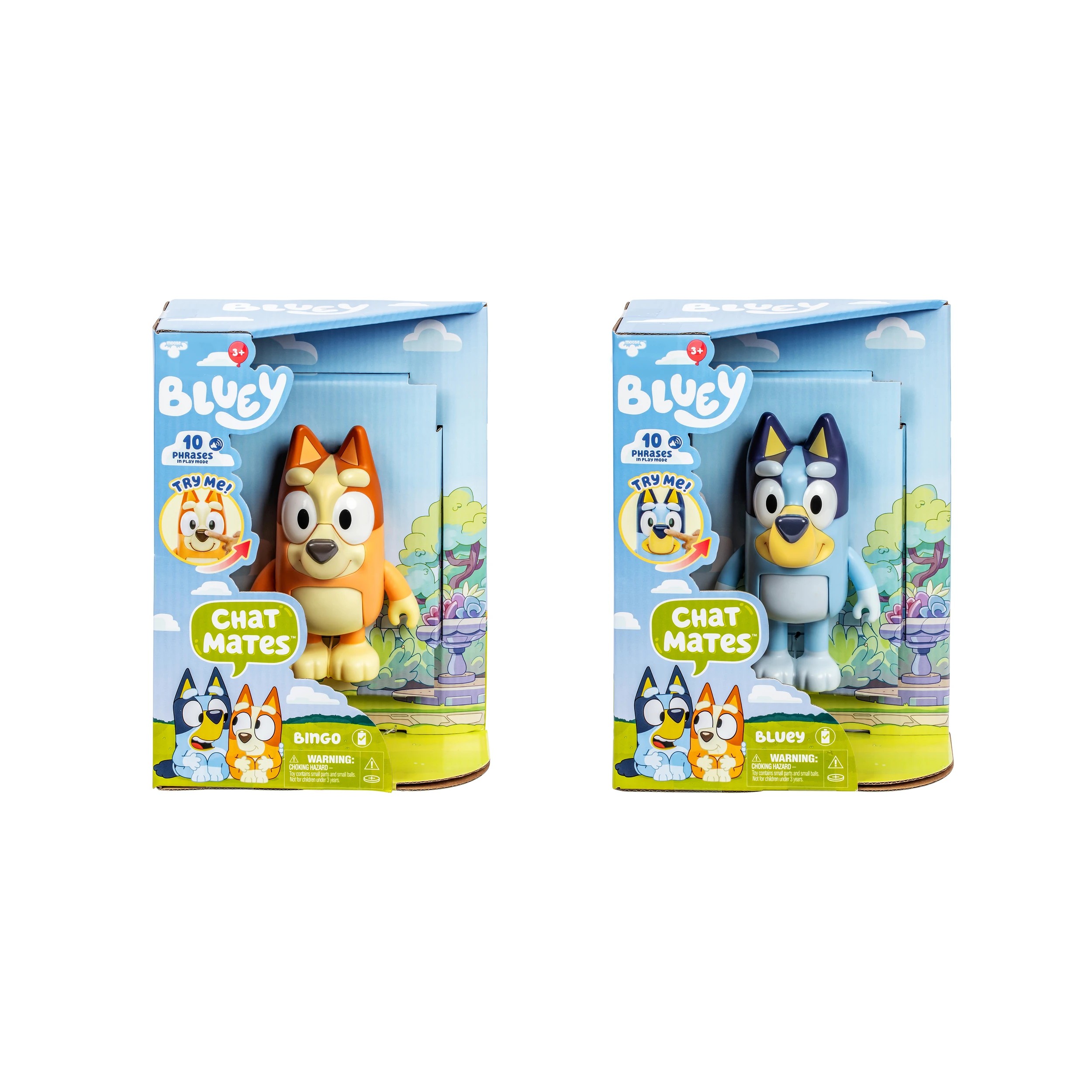 1 Bluey Chat Mates Figure Single Pack - Assorted, 1 of 10