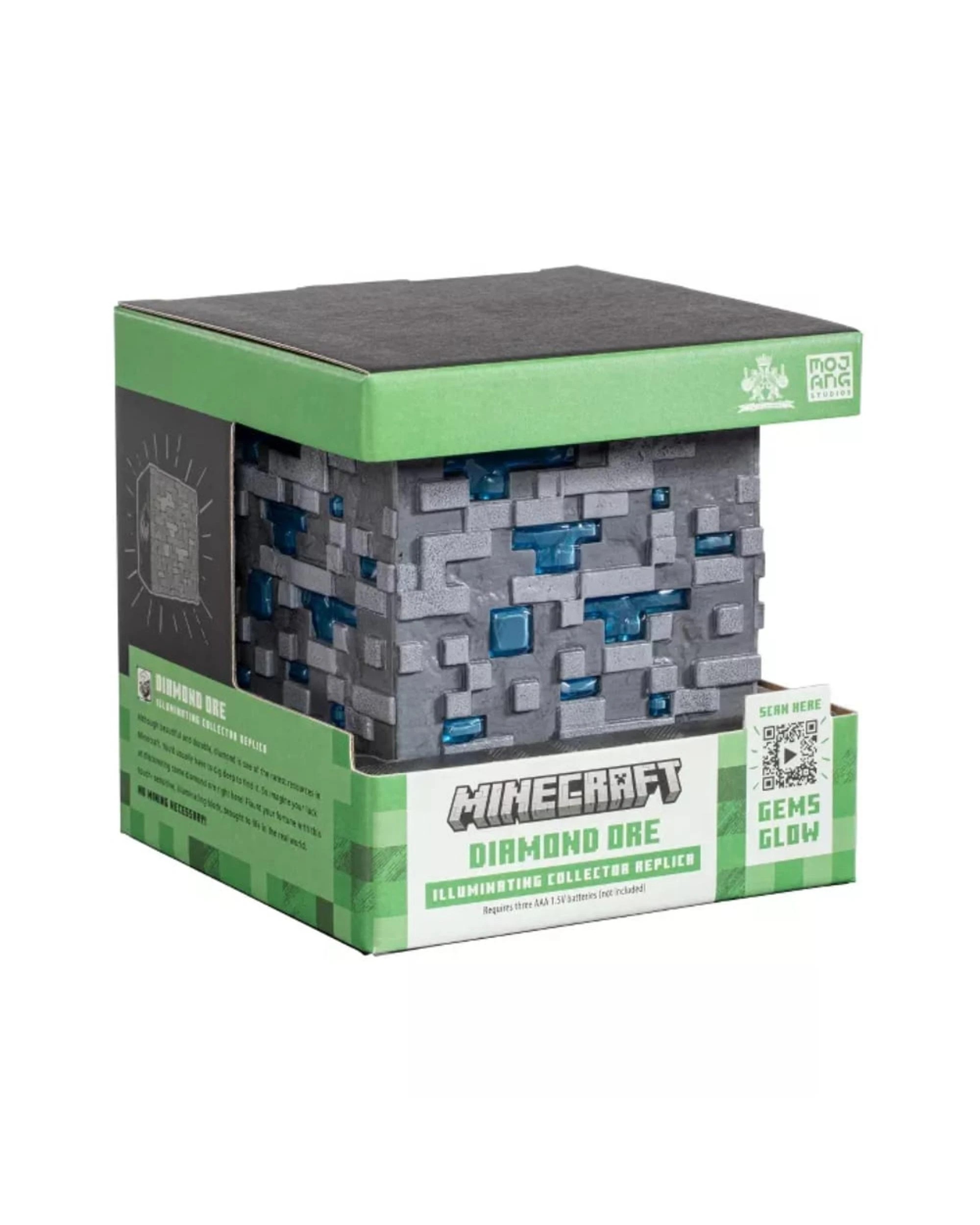 1 Minecraft Illuminating Diamond Ore, 1 of 1
