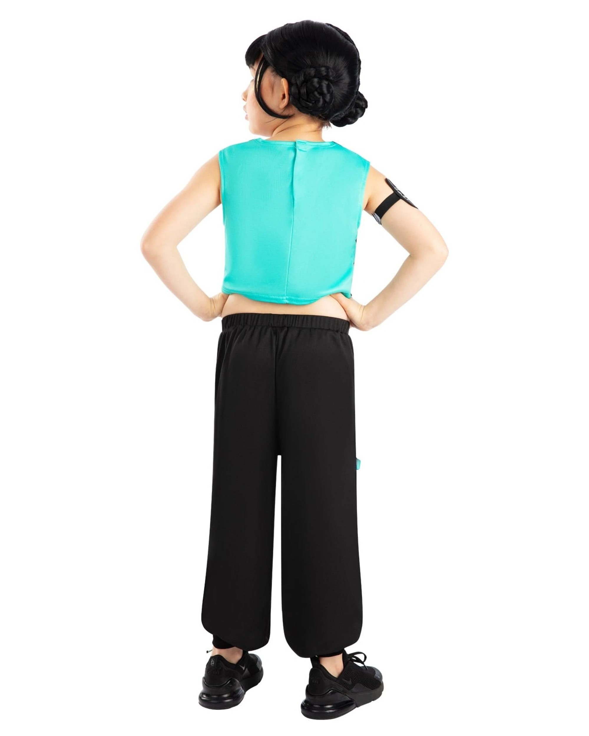 2 K-Pop Demon Hunters Zoey Costume Child Size 6 Years, 2 of 2