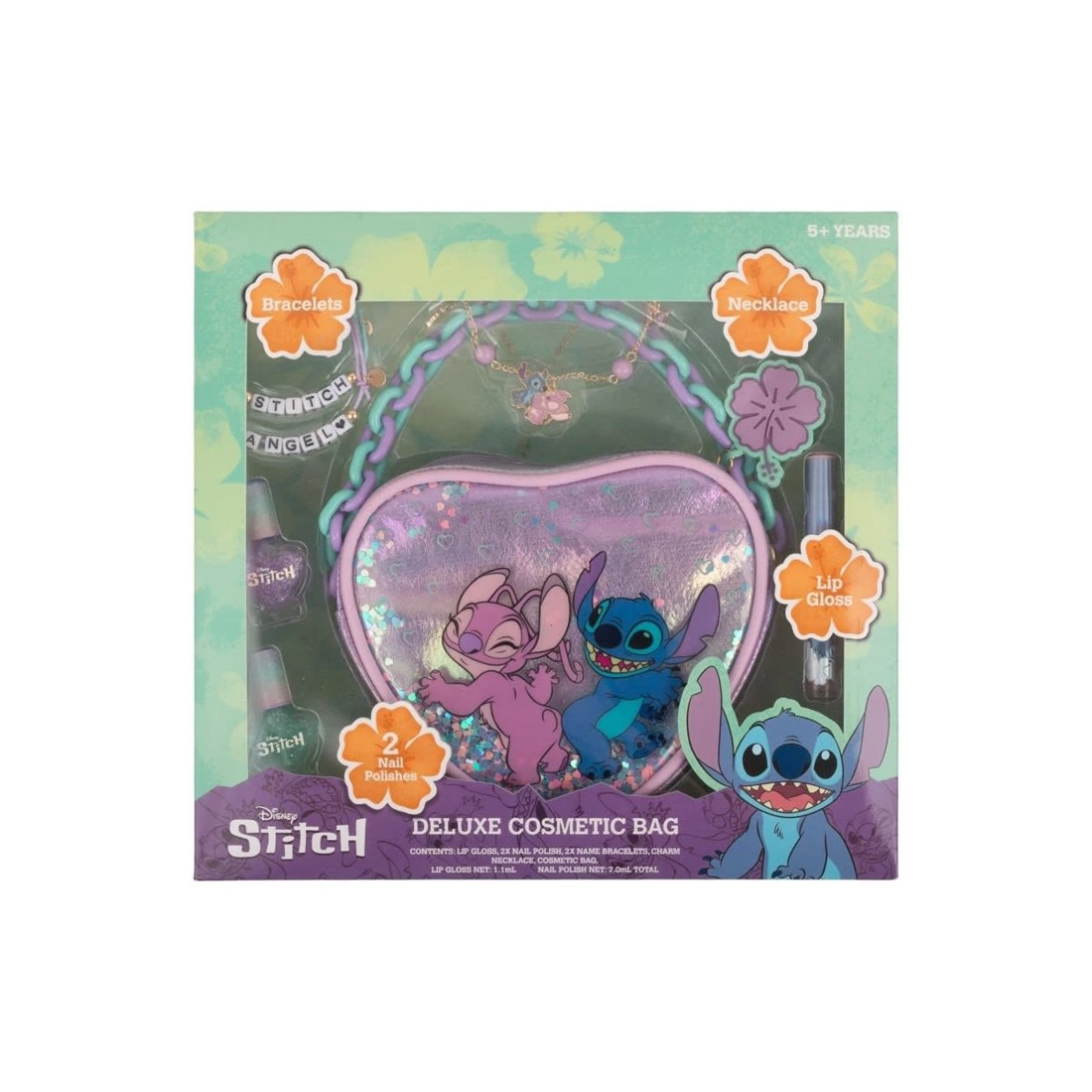 1 Disney Lilo & Stitch Deluxe Cosmetic Bag, 1 of 4