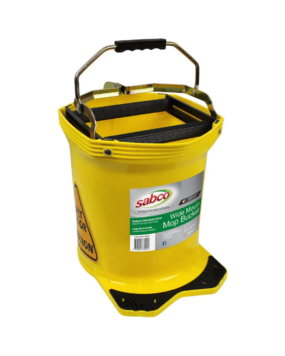 Sabco Wide Mouth Bucket Yellow 16L