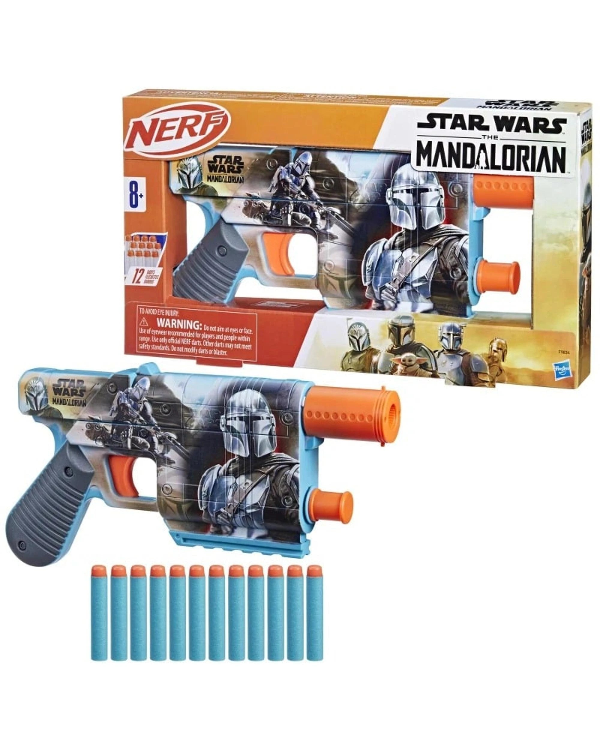 1 NERF Star Wars The Mandalorian Blaster, 1 of 8
