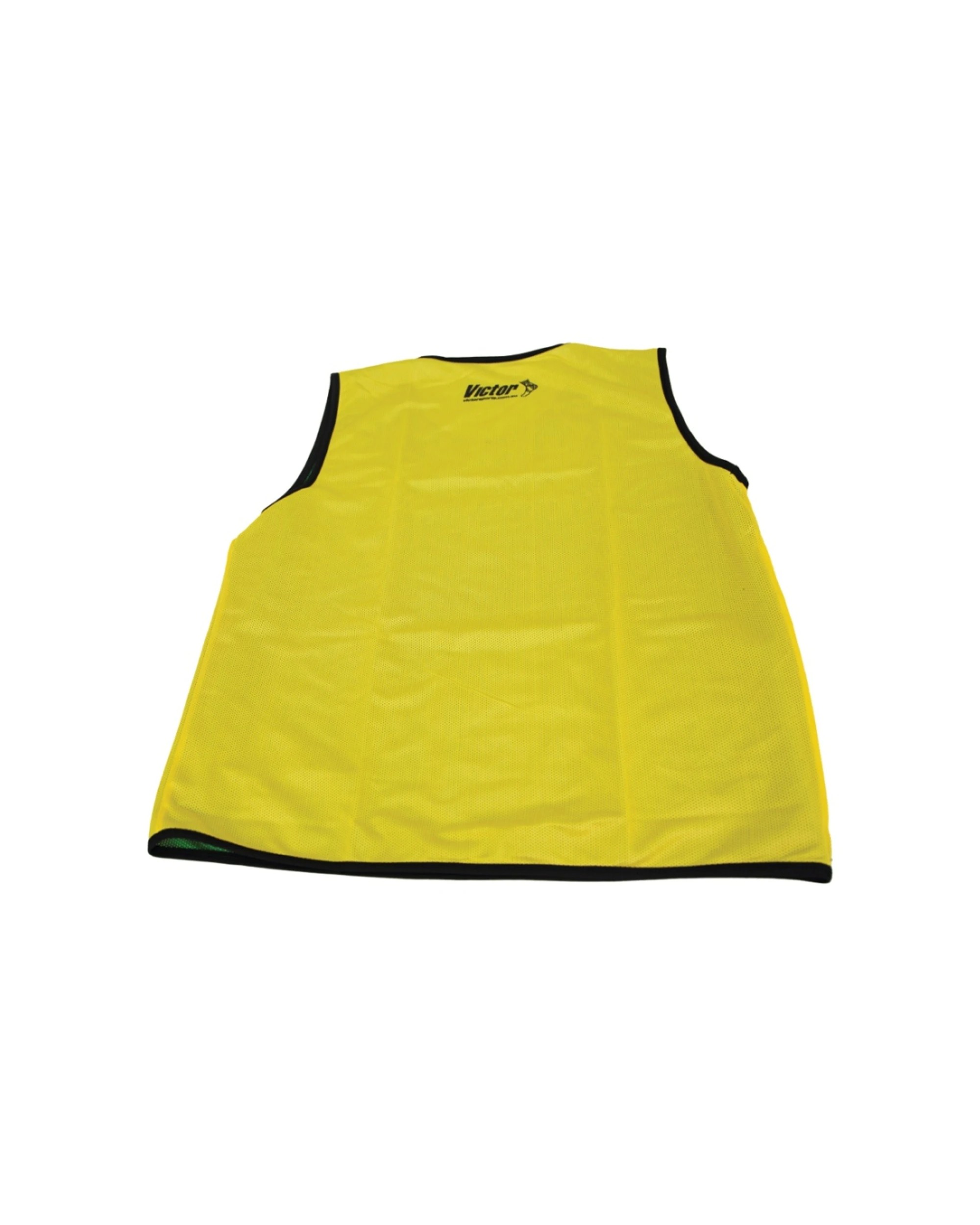 2 Victor Sports Reversible Lightweight Fitness Training Vest Polyester XL - Green, 2 of 3