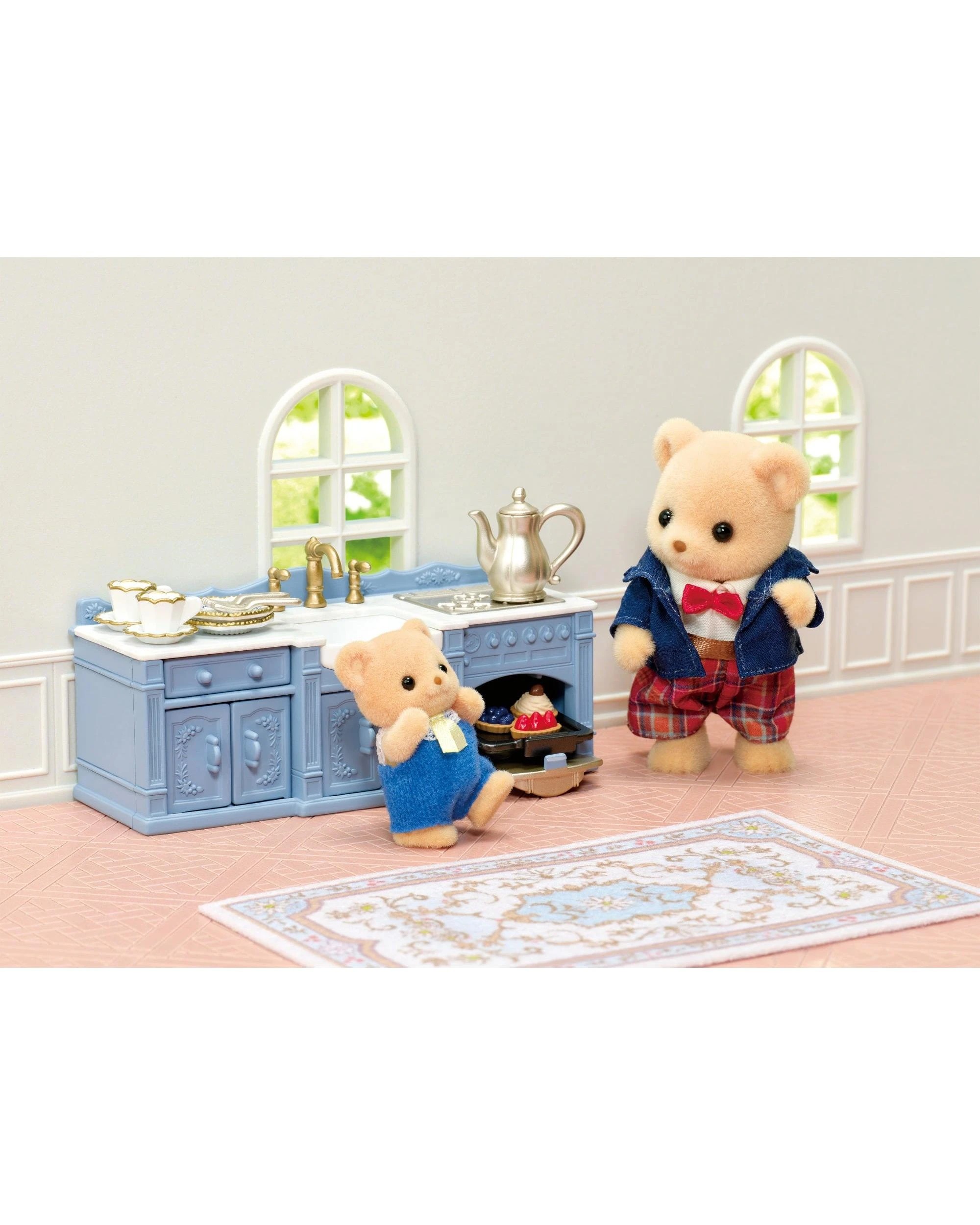 7 Sylvanian Families Red Roof Riverside Manor Elegant Dining Room, 7 of 9
