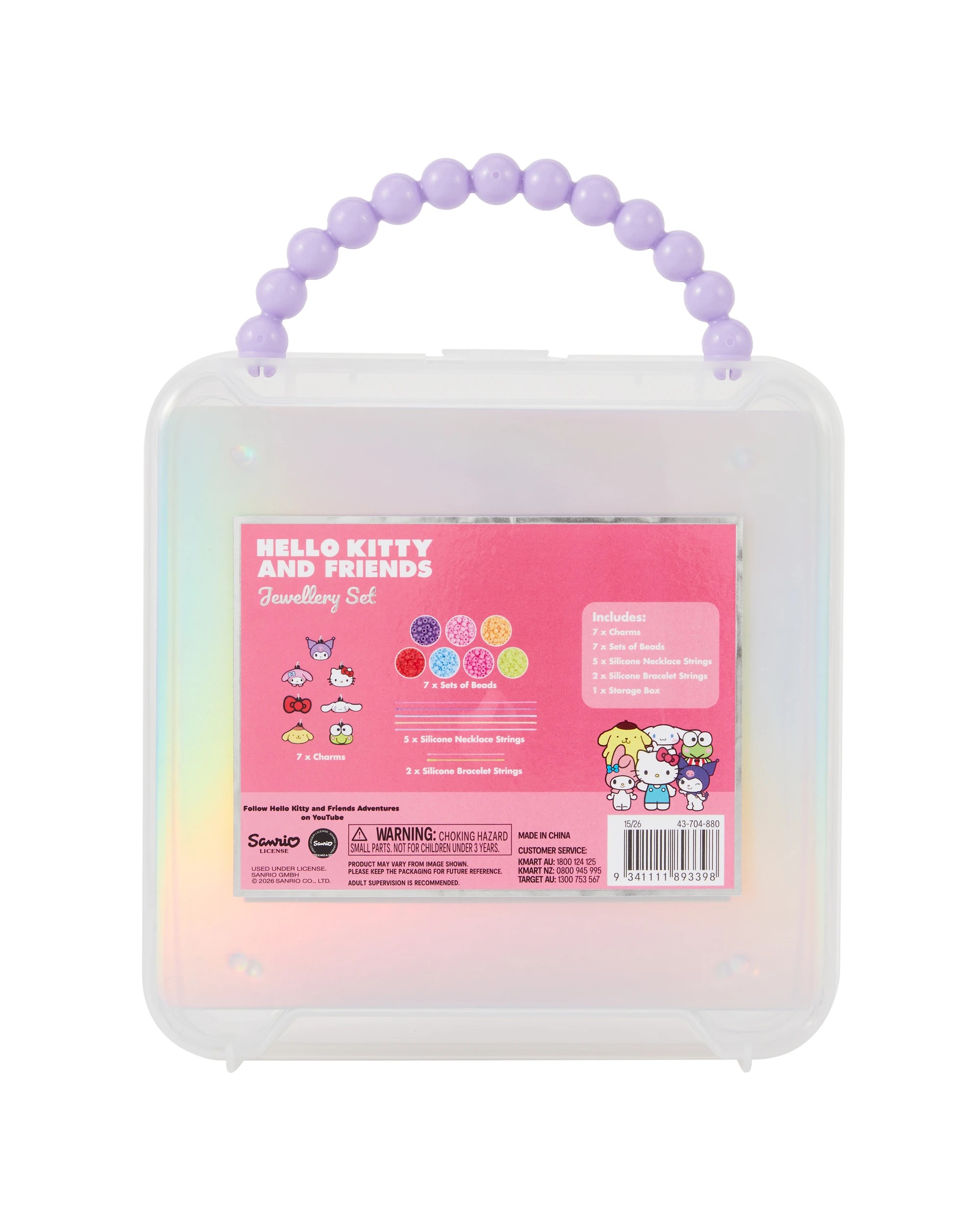 4 Hello Kitty and Friends Jewellery Set, 4 of 4